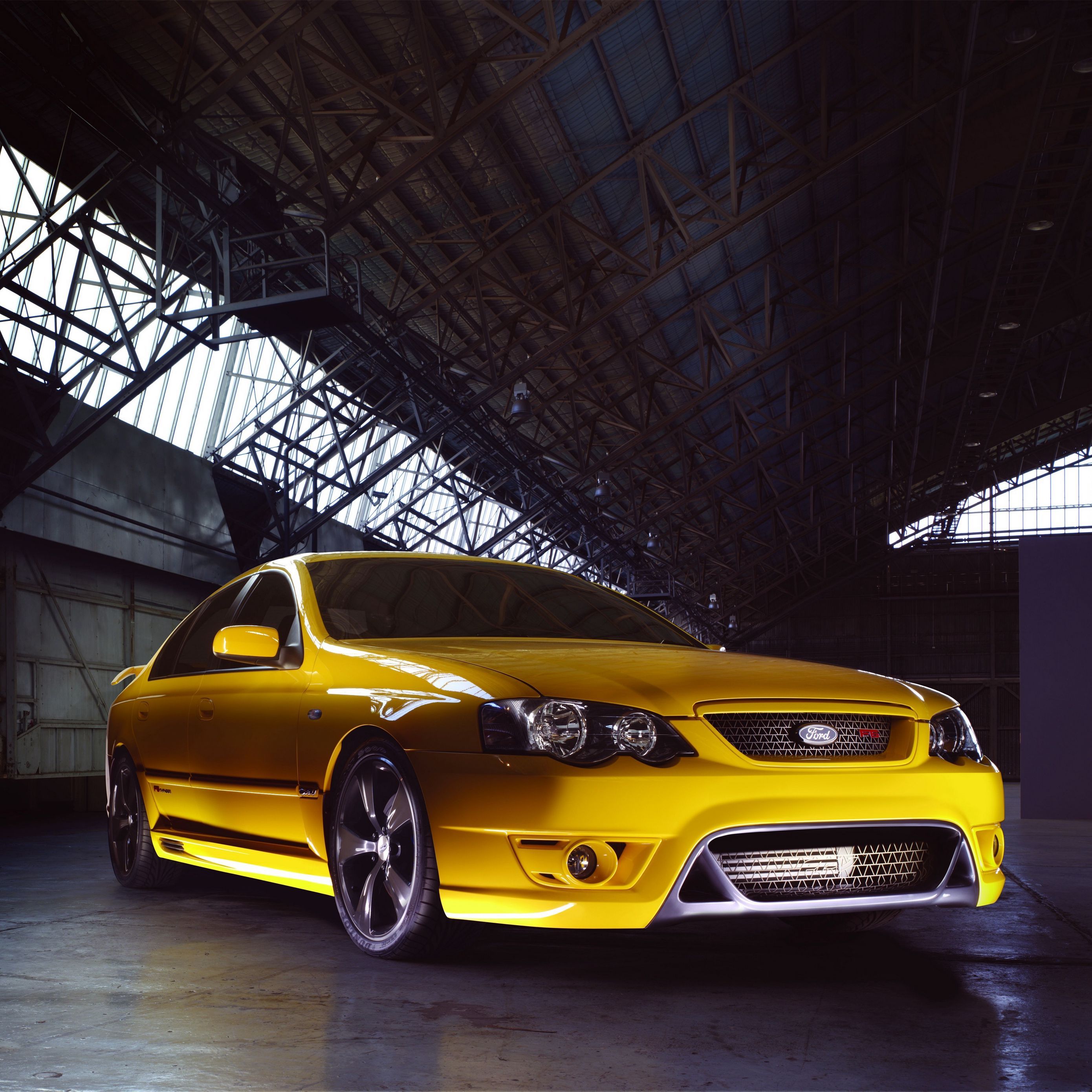 Download wallpaper 2780x2780 ford falcon, fpv, f6, yellow, side view ipad air, ipad air 2, ipad 3, ipad 4, ipad mini 2, ipad mini 3, ipad mini 4, ipad pro 9.7 for parallax HD background