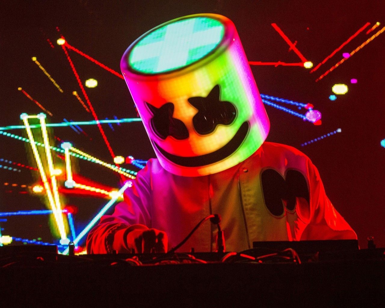 Download 1280x1024 Marshmello, Music Producer, Concept Wallpaper