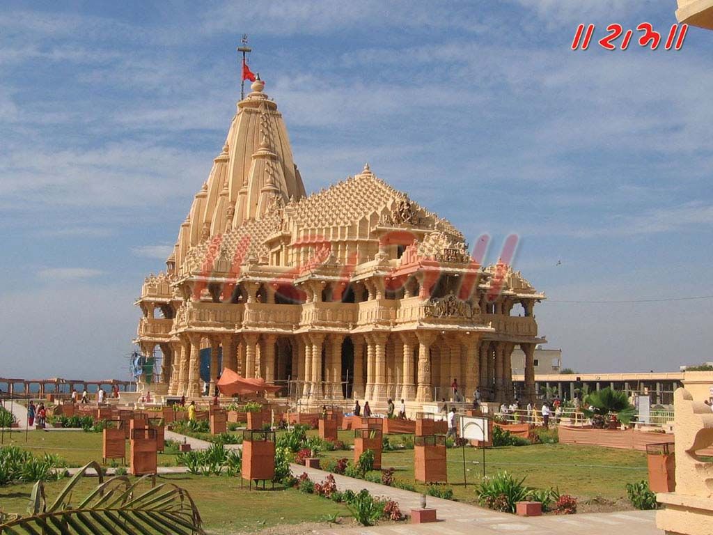 Sanctum sanctorum somnath. Temple Image and Wallpaper
