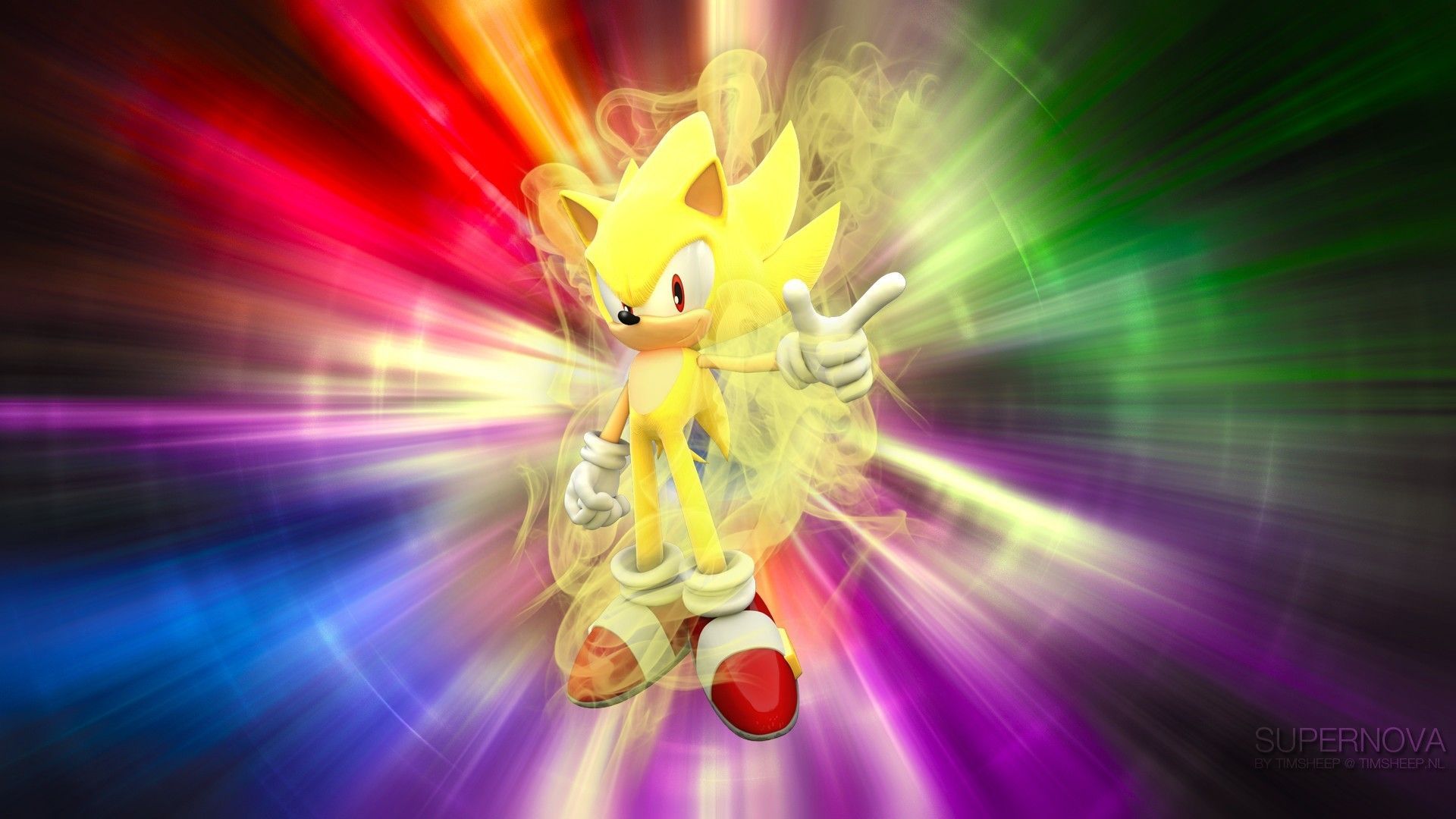 Super Sonic Wallpaper Free Super Sonic Background