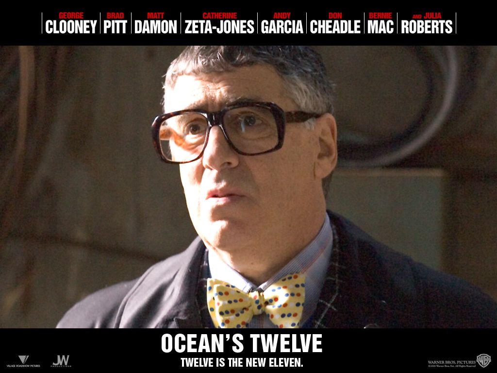 Download Wallpaper actor 12 friends of oushena ocean's twelve glasses elliott gould, 1024x Ocean's Twelve