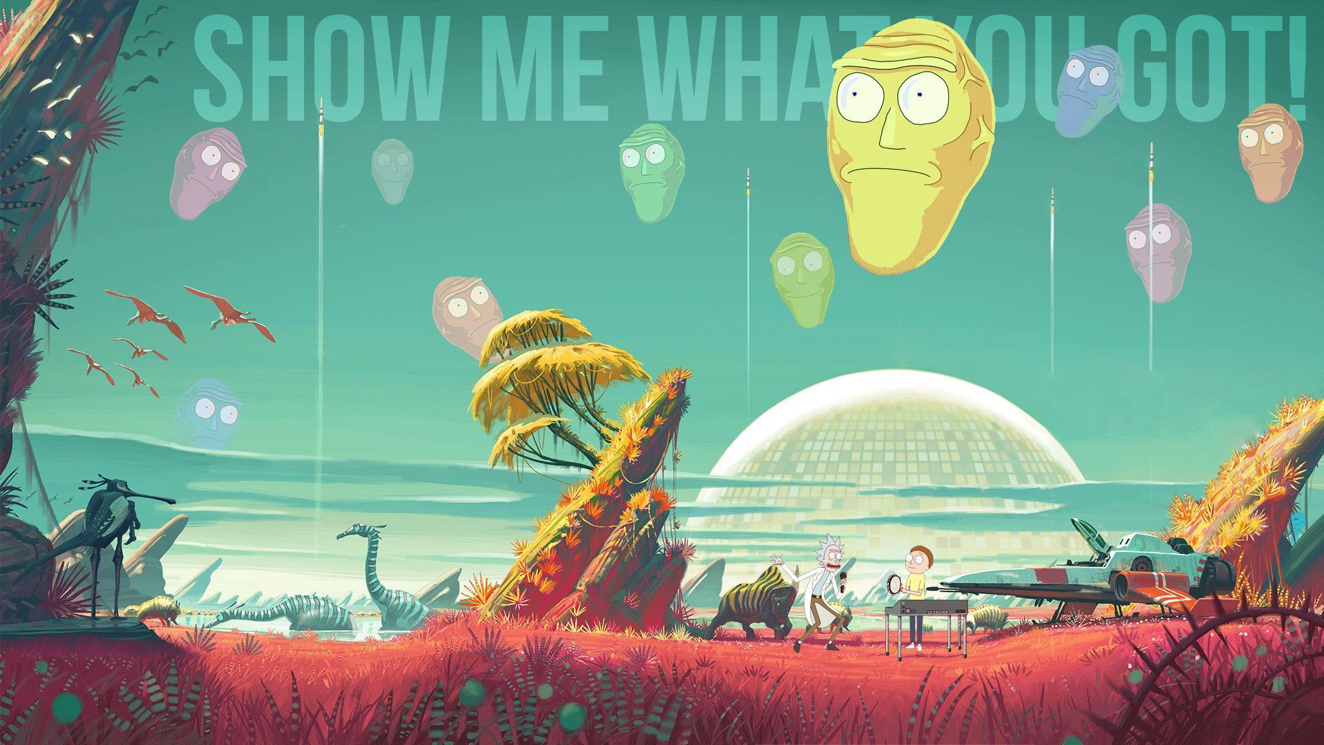 1920x1080 Rick and Morty Wallpaper Dump. Cartoon wallpaper, Rick and morty, Rick and morty poster