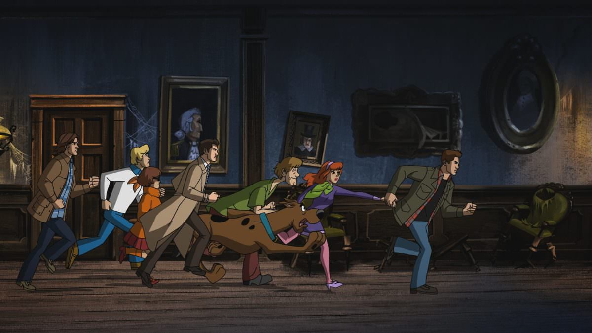 image from the Supernatural x Scooby Doo Crossover Episode
