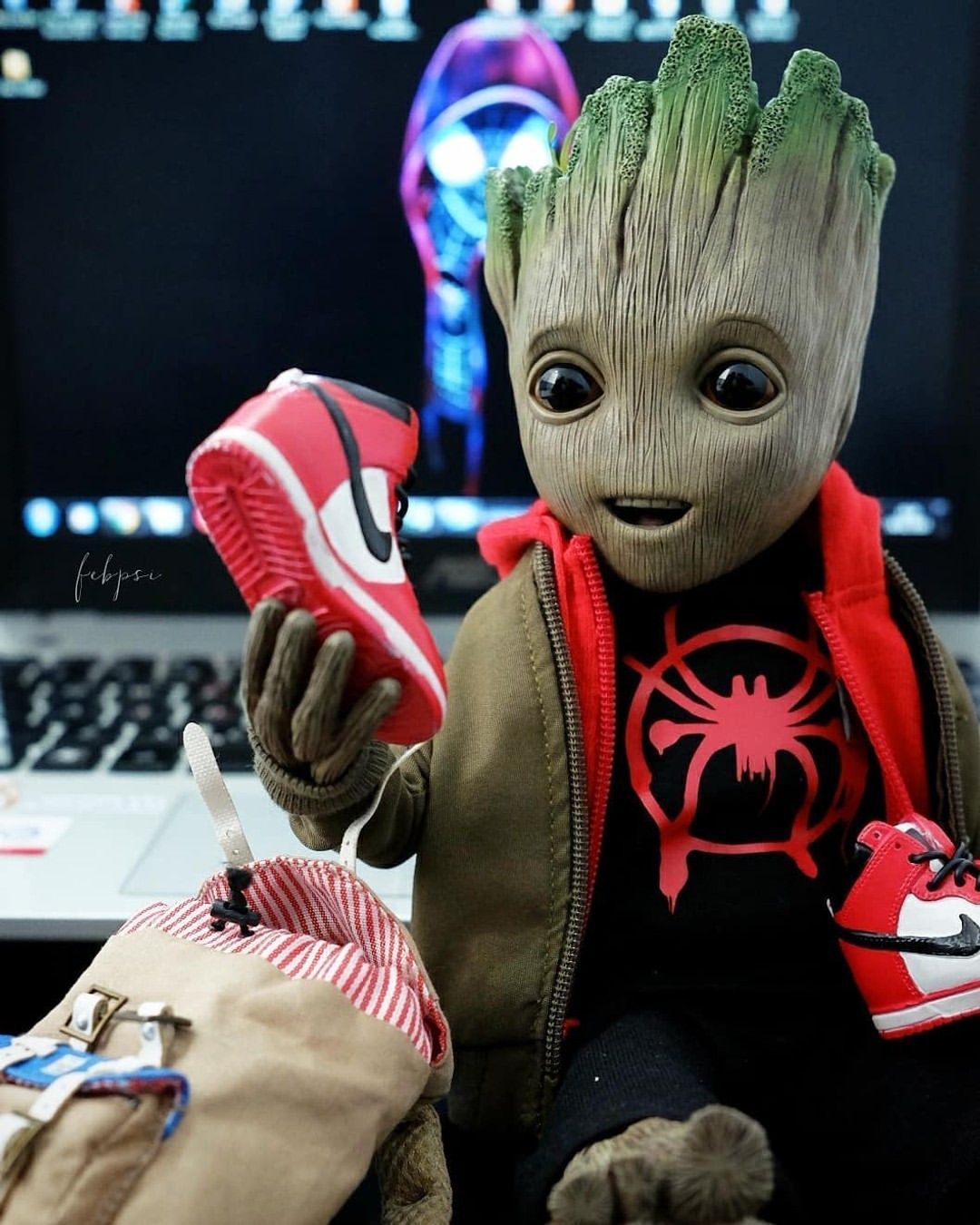 Baby Groot became a spider? Name Him!
