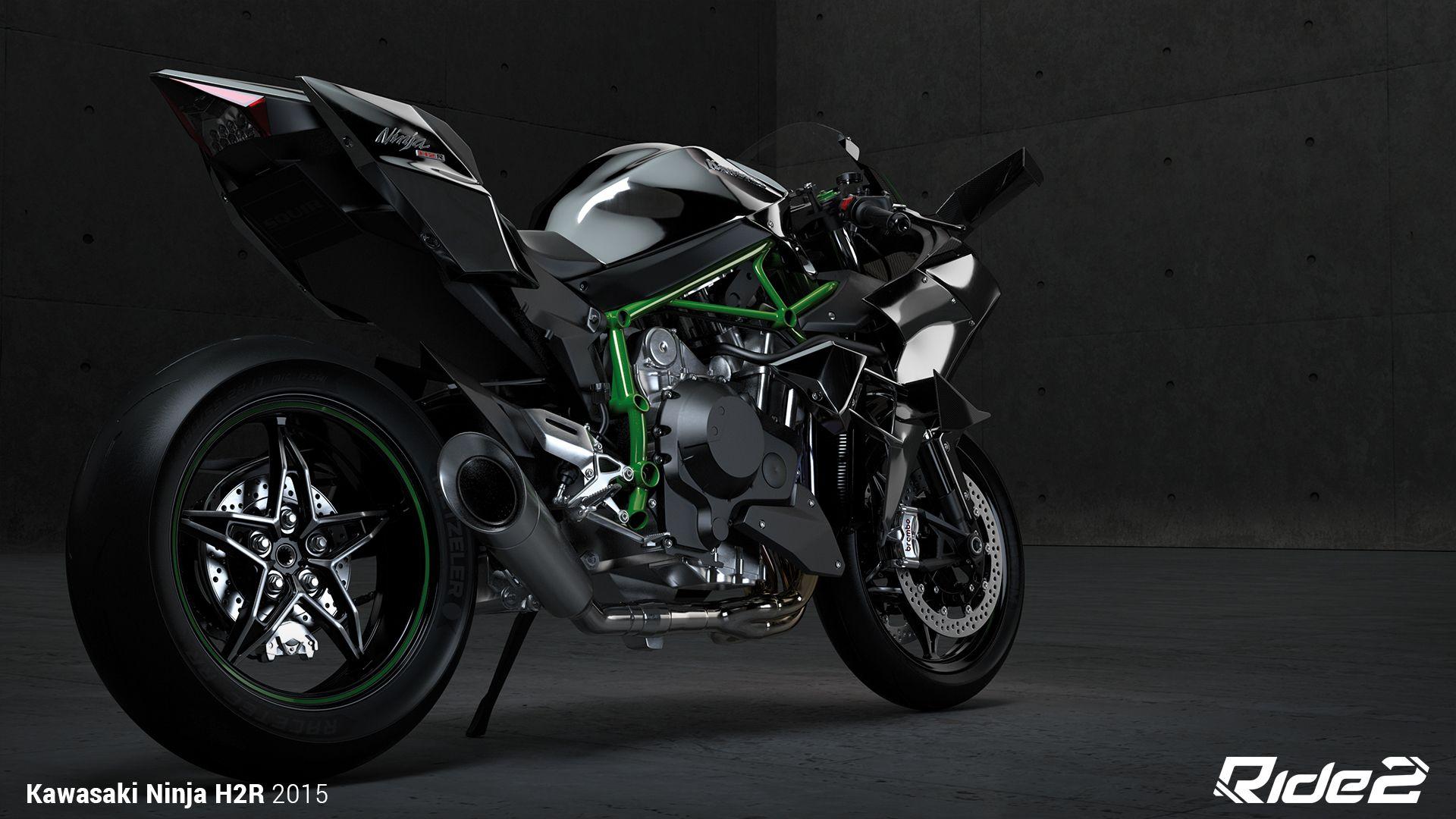 Kawasaki H2R 1080P Wallpaper