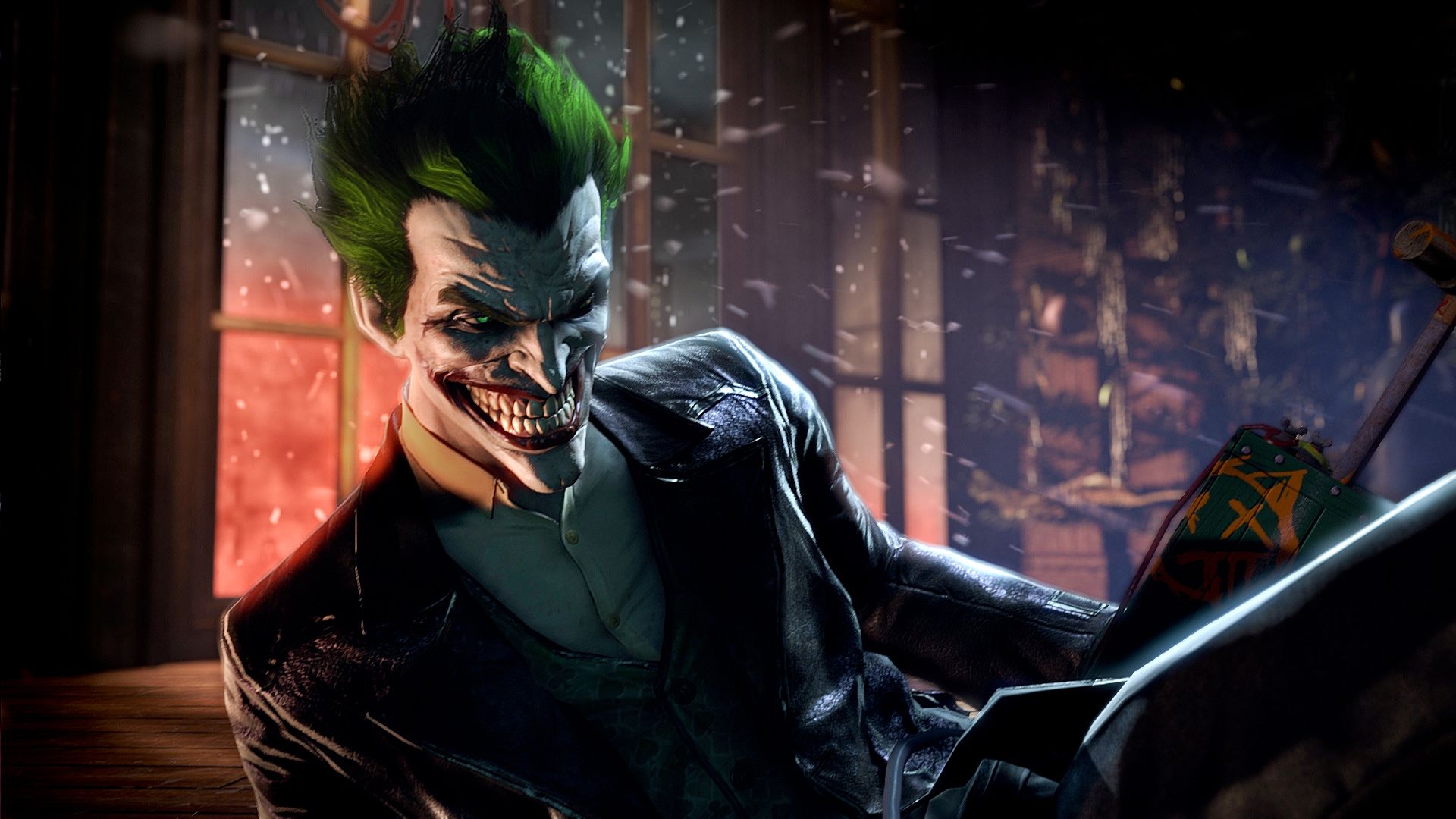 New 'Batman: Arkham Origins' screenshots give first look at the Joker