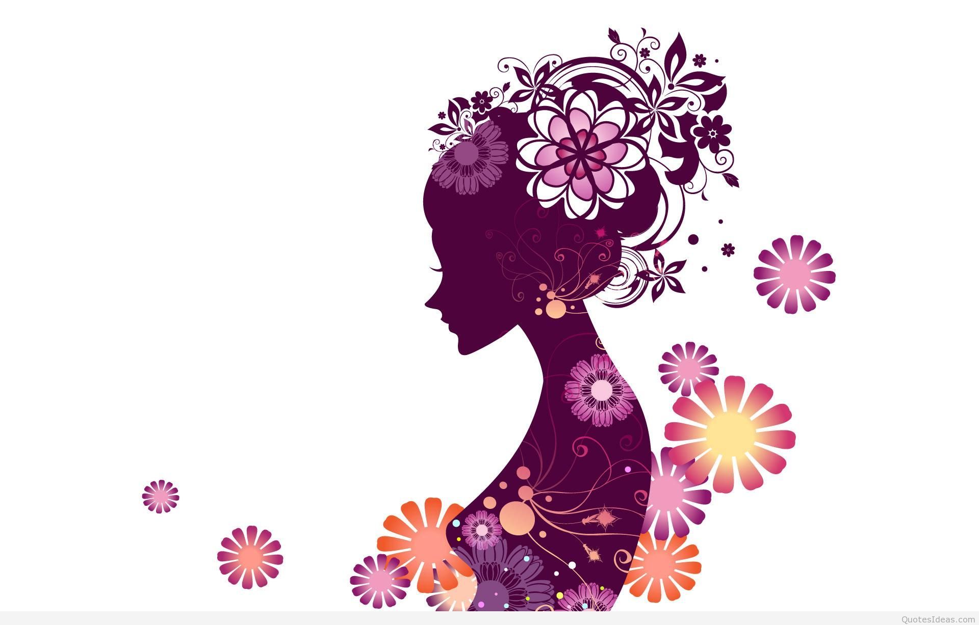 Happy women's day 8 march quotes image and wallpaper