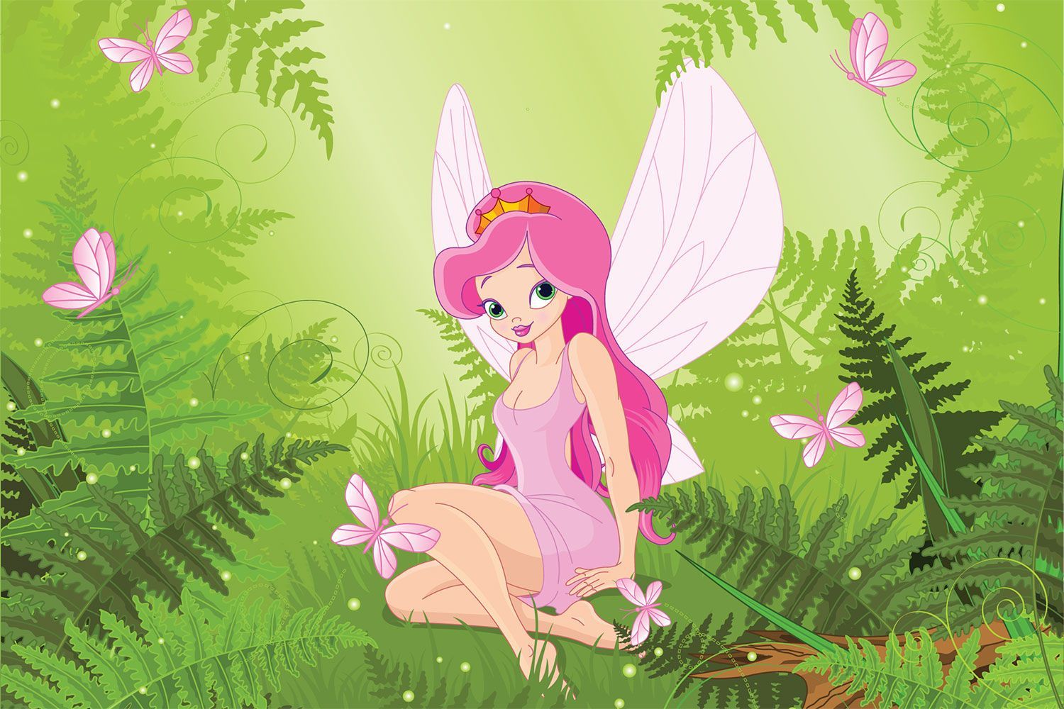 Choose Little Fairy Wallpaper to create fantastic wall decor in your room or browse hundreds of other wallpaper at printawal. Детские наклейки, Ремесла, Наклейки