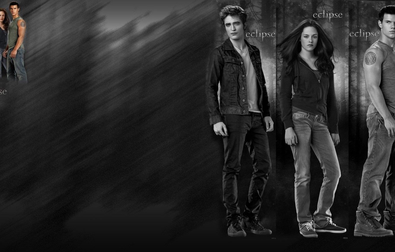 Wallpaper Eclipse, Twilight, Bella, Edward Cullen, The Twilight Saga: Eclipse, Jacob image for desktop, section фильмы