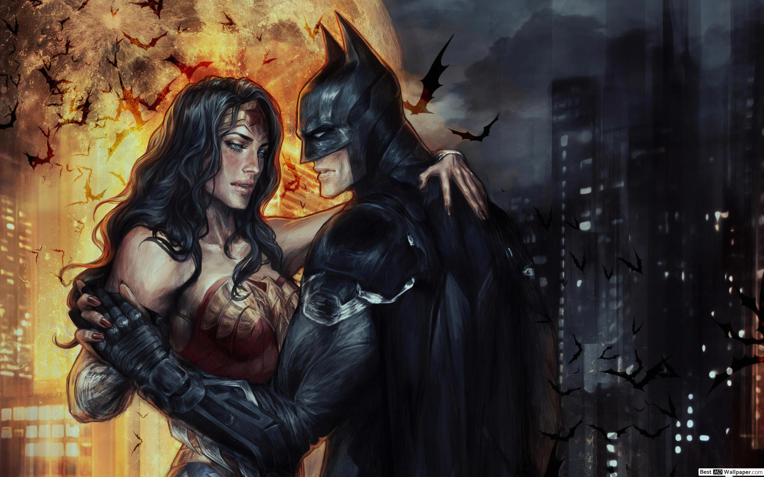 DC & Wonder Woman HD wallpaper download