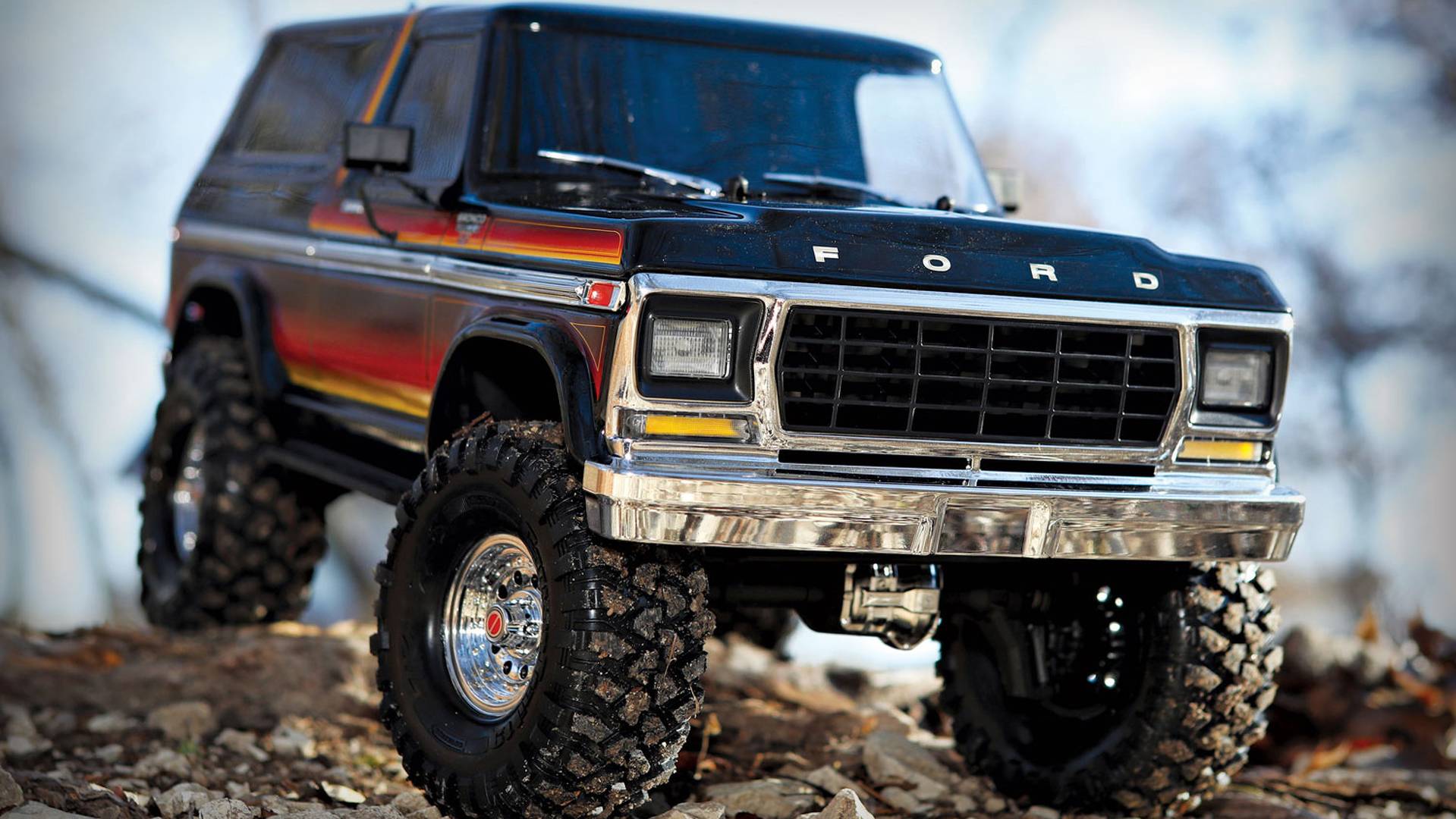 Traxxas Launches Retro R C 1979 Ford Bronco Rock Crawler