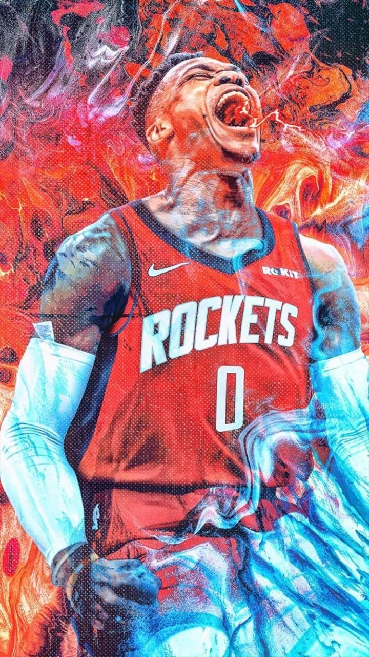 Russell Westbrook Wallpaper for mobile phone, tablet, desktop computer and other devices HD and 4K wallpaper. Westbrook wallpaper, Nba artwork, Nba wallpaper