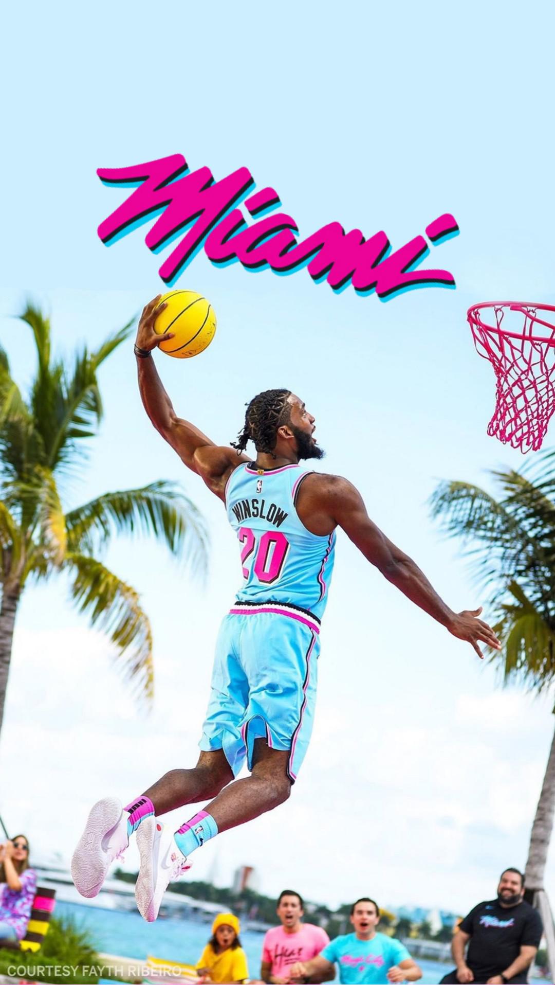 Miami Basketball Wallpaper Free HD Wallpaper
