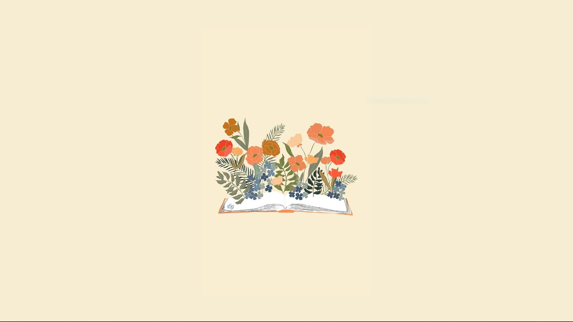 flowers growing out of a book, minimalistic, background for computer. Minimalist desktop wallpaper, Cute laptop wallpaper, Cute desktop wallpaper