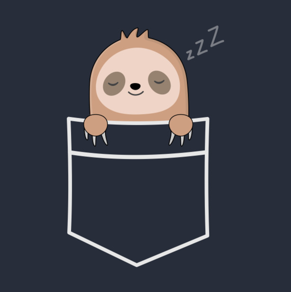 Cute Baby Sloth Kawaii Wallpaper