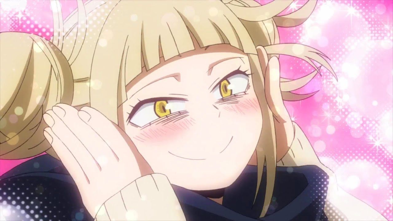 Himiko Toga doing whatever she wants. My Hero Academia