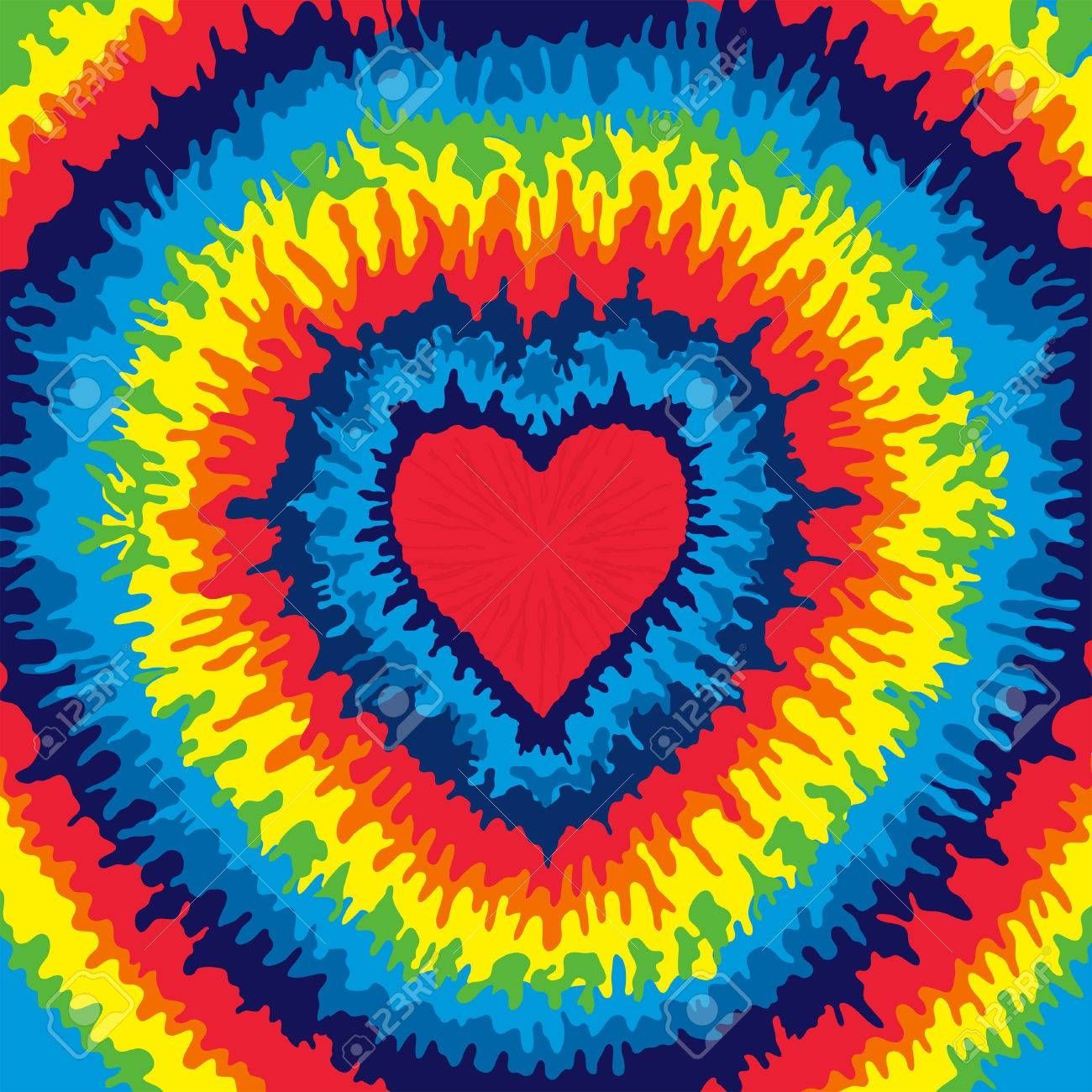 Heart, Love, Rainbow Tie Dye, #AFF, #Love, #Heart, #Rainbow, #Dye, #Tie. Tie dye background, Buddhist art, iPhone wallpaper