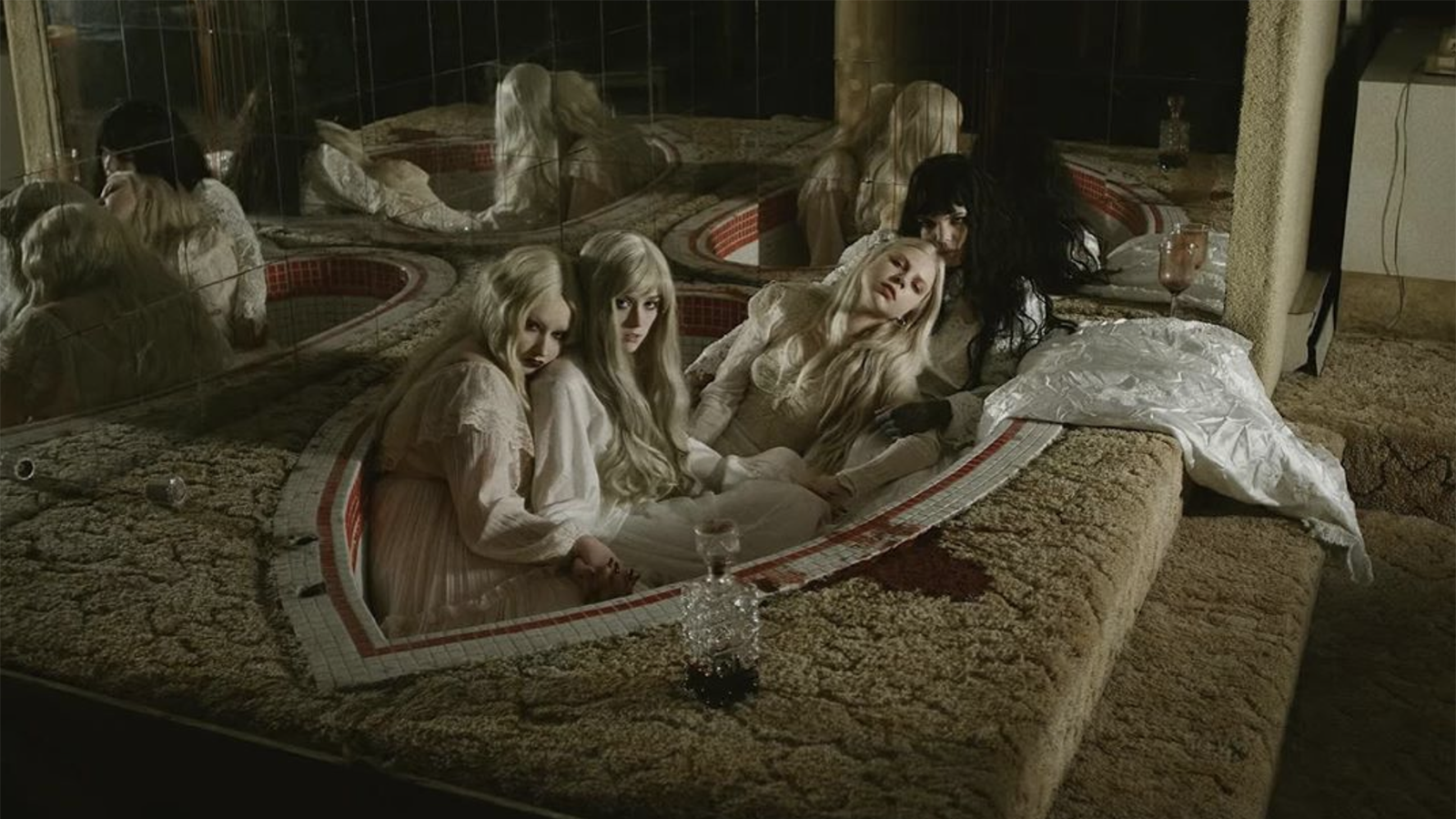 Watch Nicole Dollanganger's Eerie New Heart Shaped Bed Video