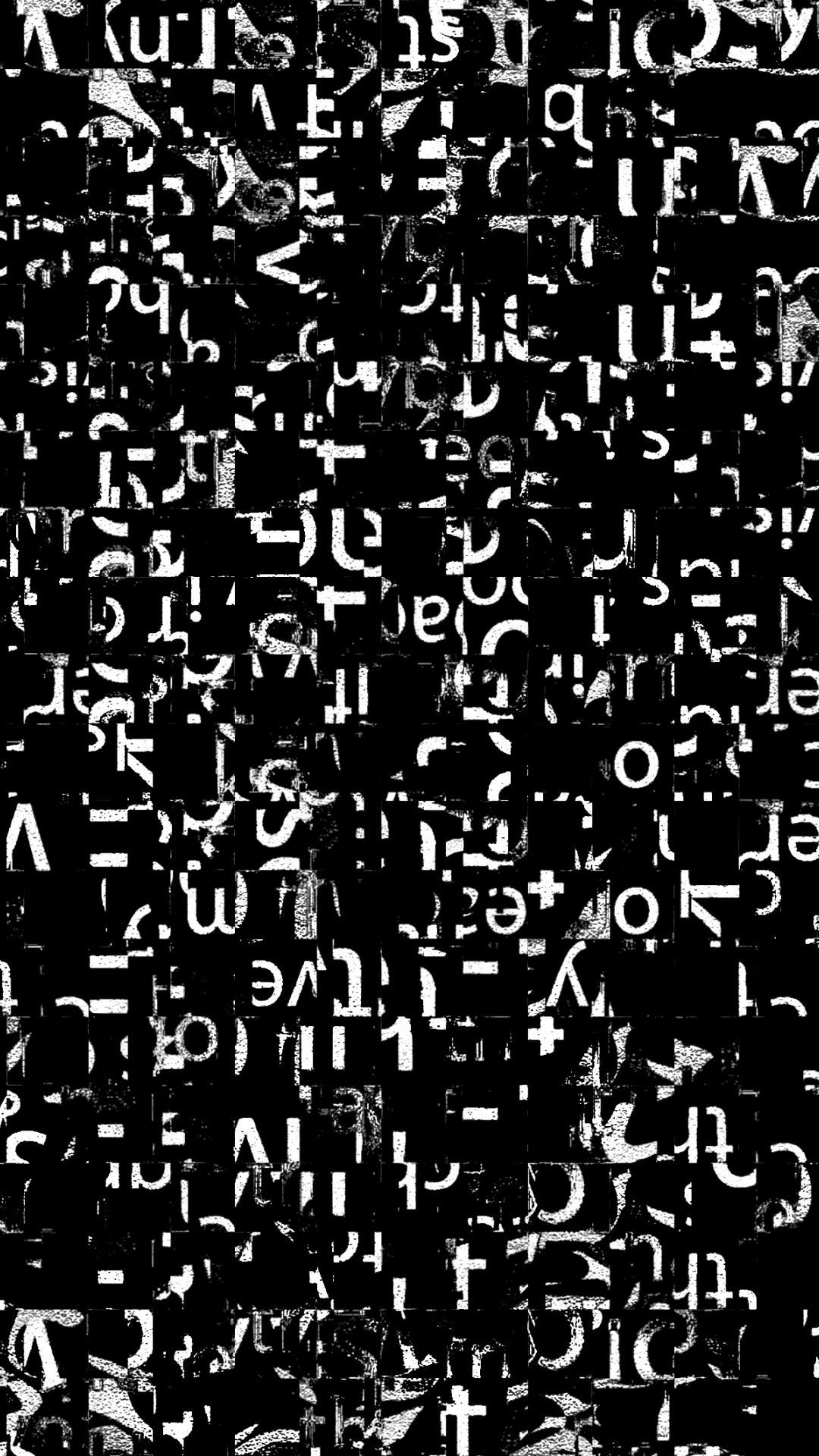 Typography wallpaper, iPhone wallpaper