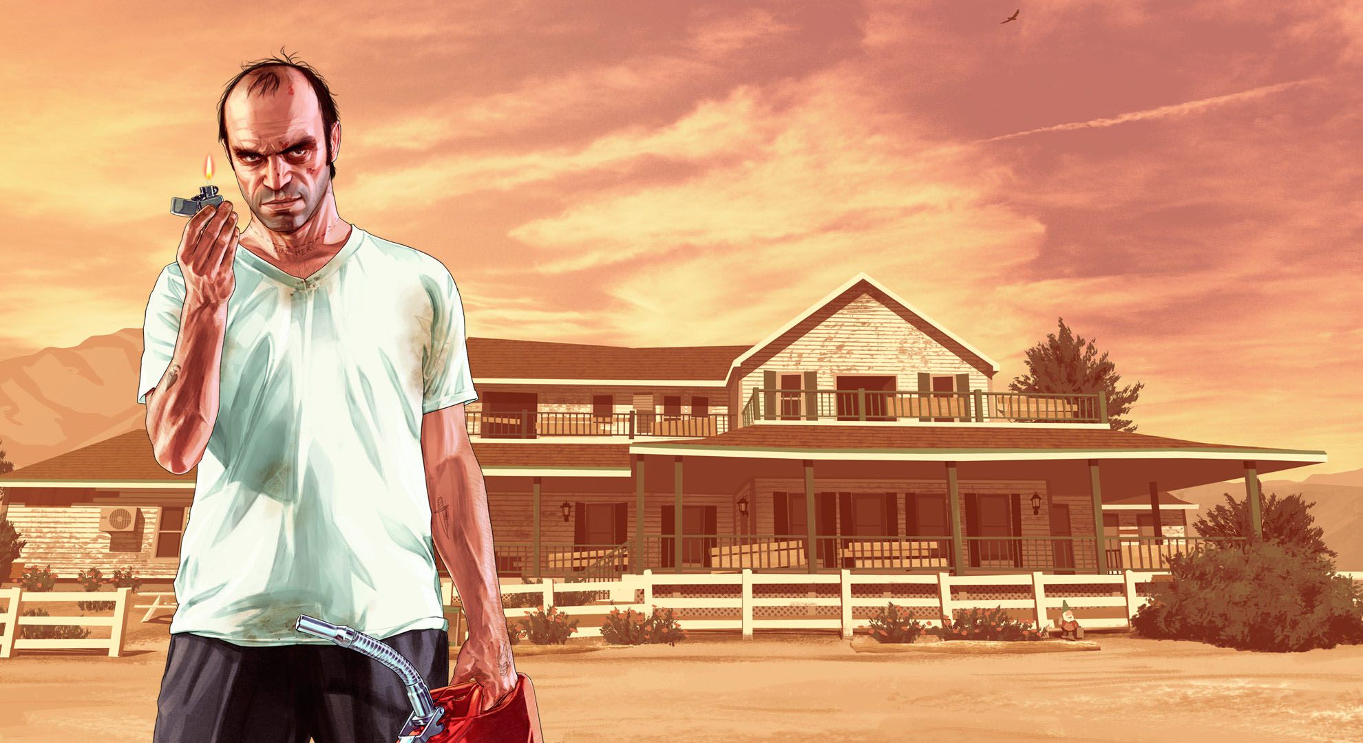 Trevor Philips from the Grand Theft Auto Series