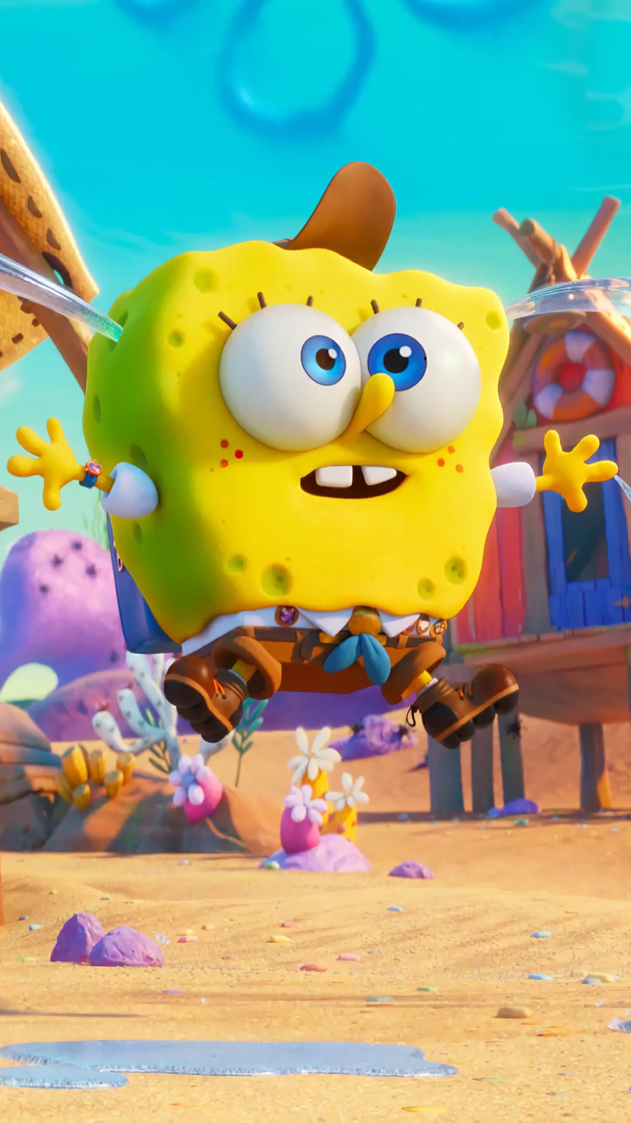 Kid, SpongeBob, The SpongeBob Movie Sponge on the Run, 4K phone HD Wallpaper, Image, Background, Photo and Picture