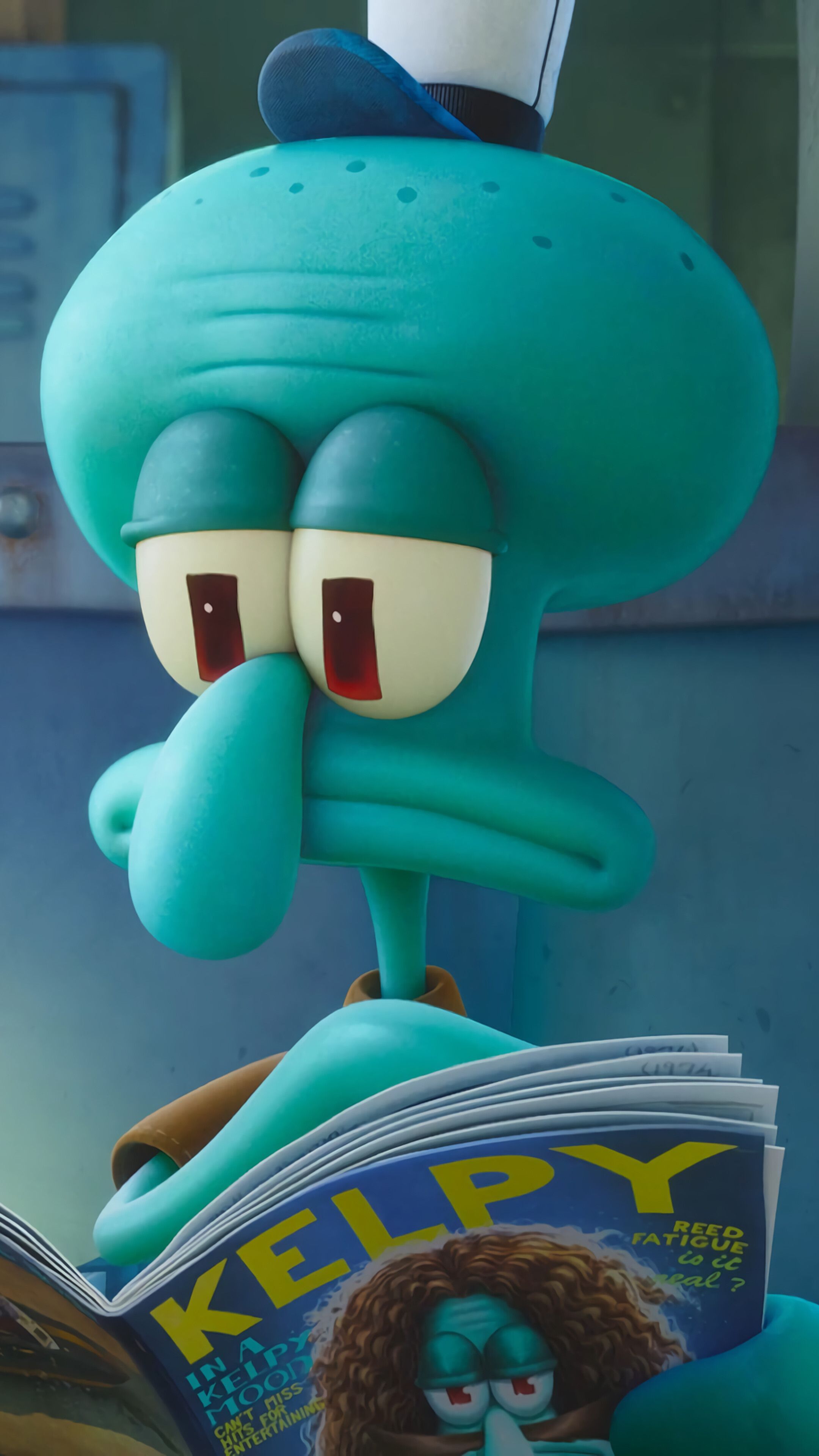 Squidward HD wallpaper, Background