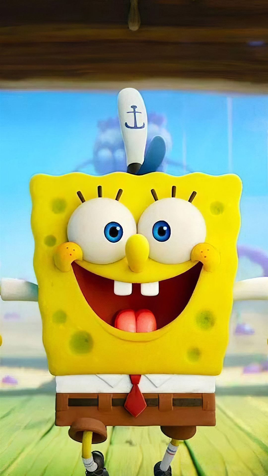 The spongebob movie sponge on the run iPhone 8 HD Wallpaper