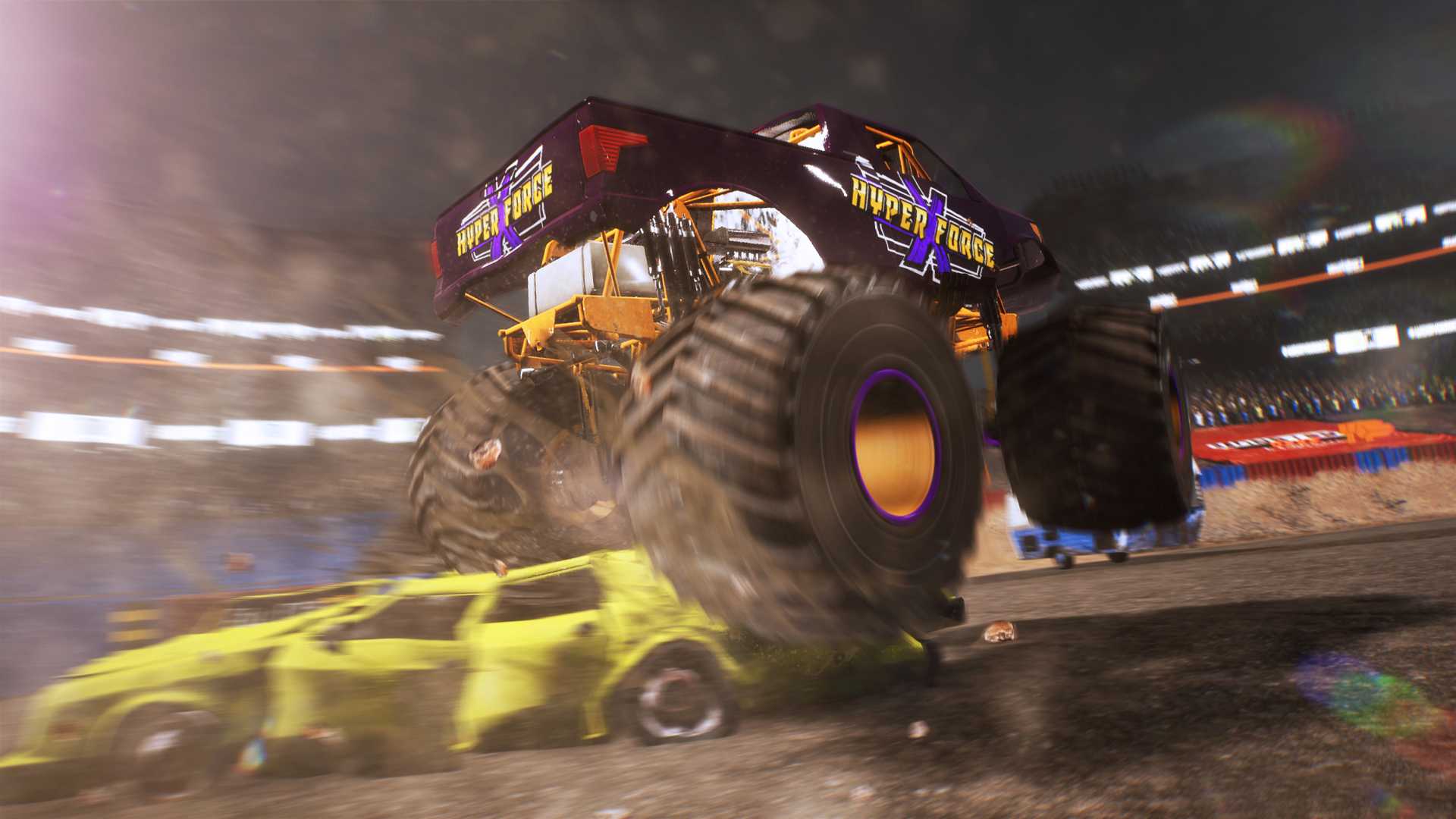 New Monster Truck Video Game Lets you Crush Cars, Rub Paint