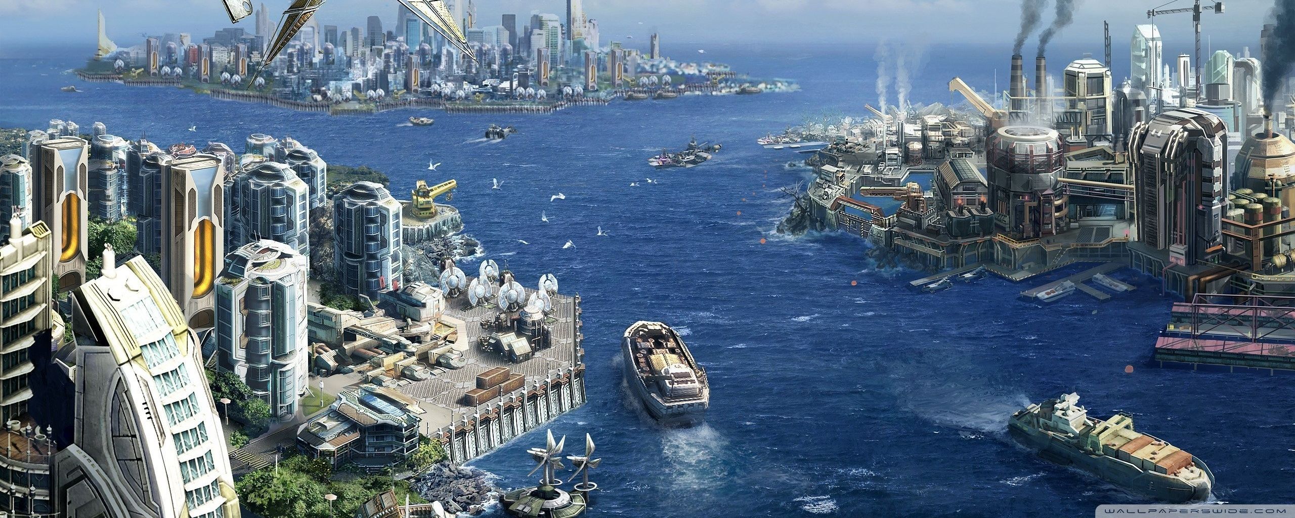 Anno 2070 Ultra HD Desktop Background Wallpaper for 4K UHD TV, Multi Display, Dual Monitor, Tablet