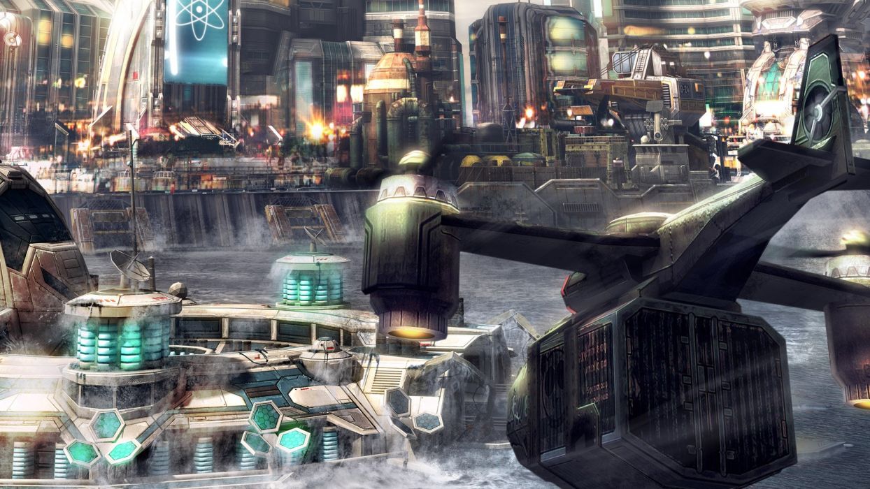 ANNO 2070 Building Game Strategy Sci Fi City Cities Design Wallpaperx1080