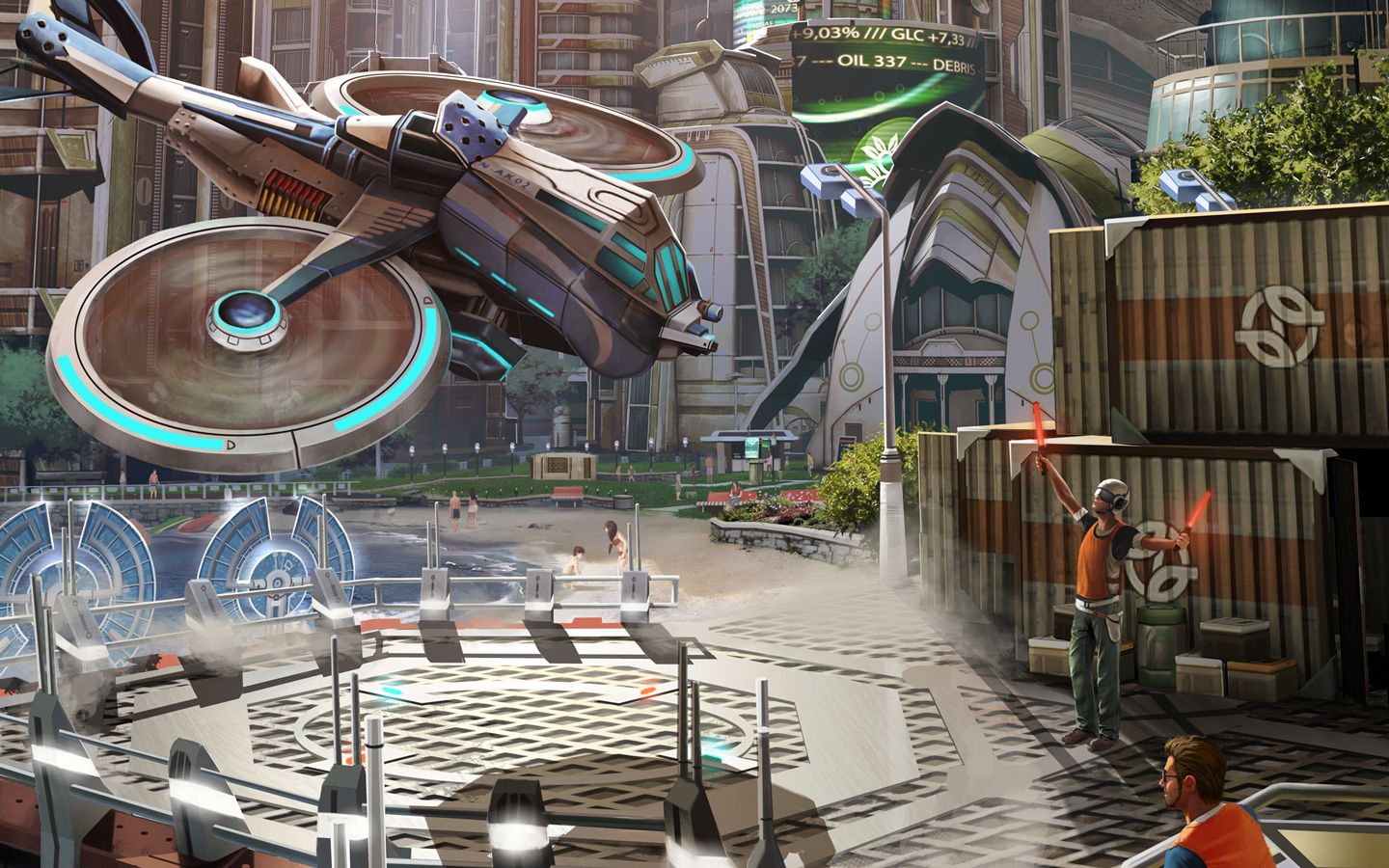 Free Anno 2070 Wallpaper in 1440x900