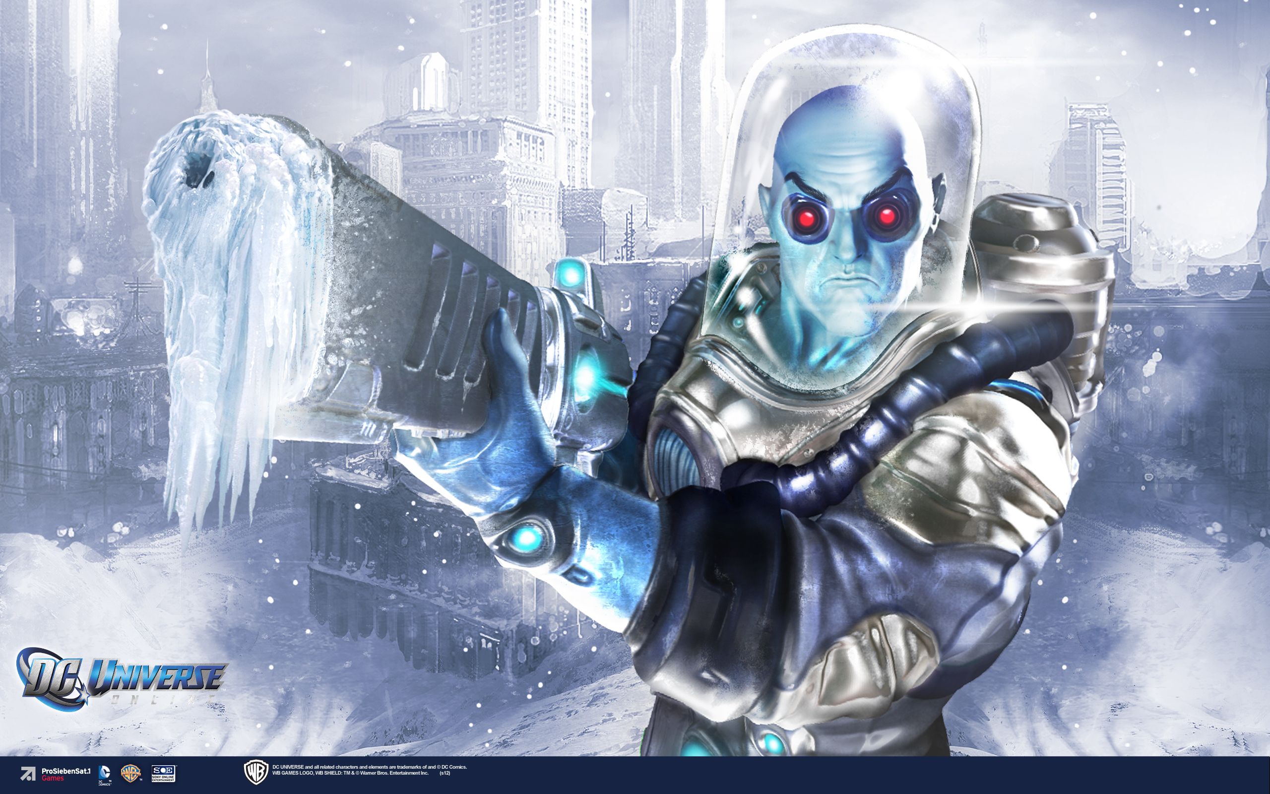 DC UNIVERSE ONLINE D C Superhero Comics Frost Sci Fi Ice Warrior Wallpaperx1600