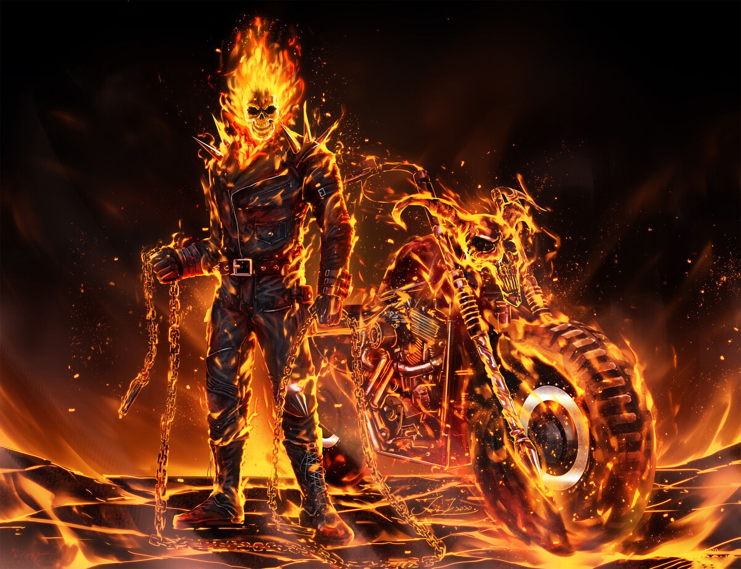 Cool Ghost Rider Wallpaper Free Cool Ghost Rider Background
