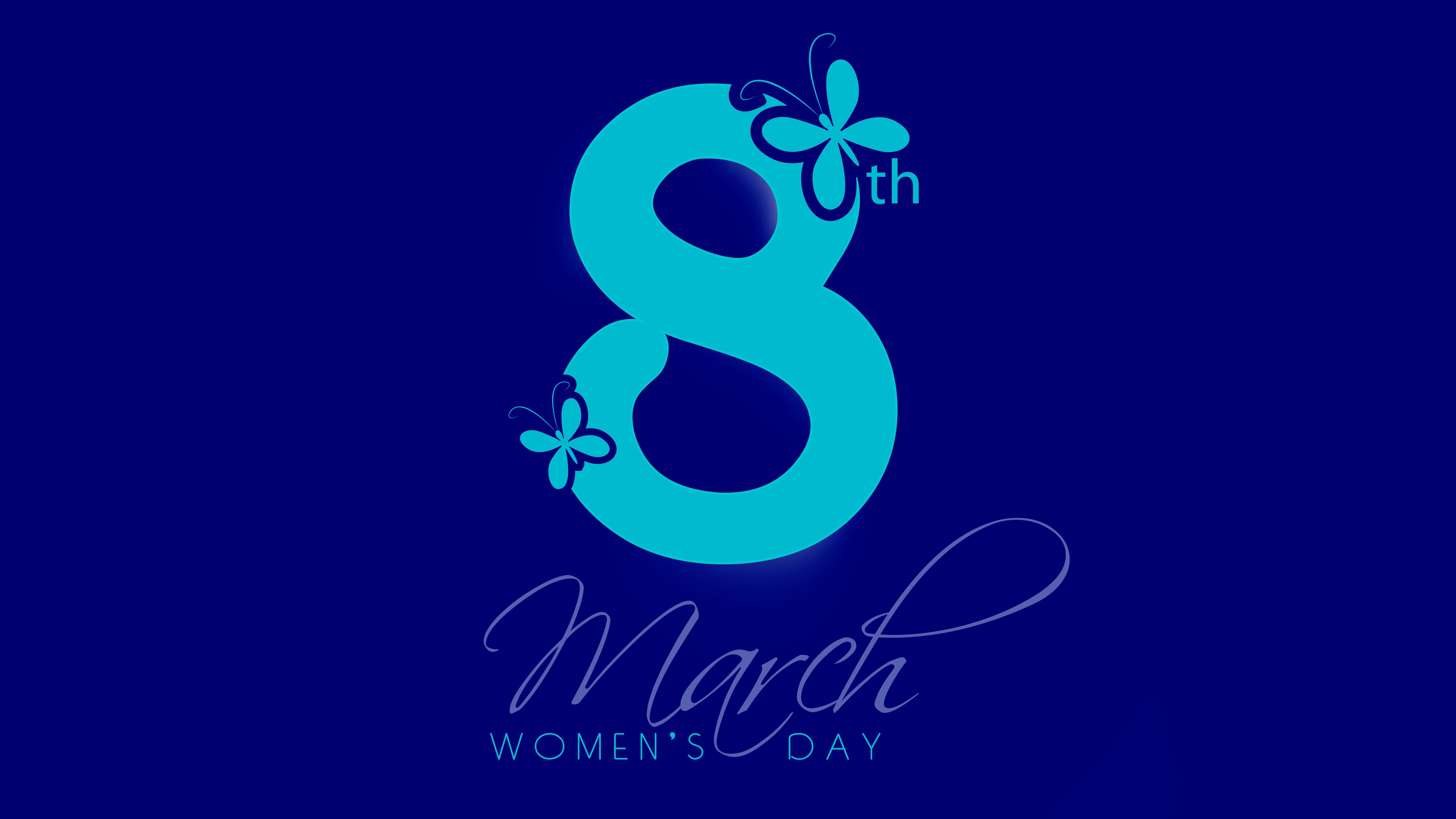 #Blue background, K, K, #Womens Day, #March 8