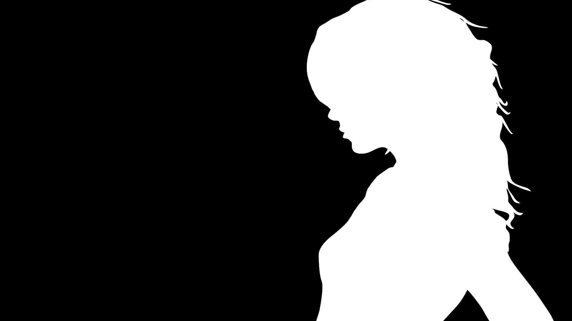 Abstract Women Silhouette Wallpaper Free Abstract Women Silhouette Background