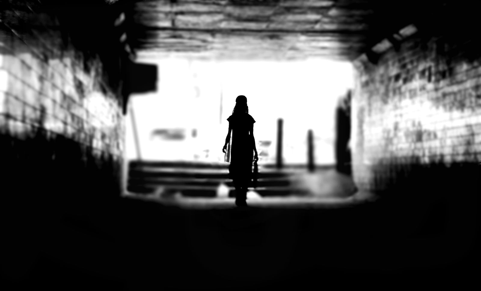 Woman Person Black And White Silhouette Dark Wallpaper.com. Best High Quality Wallpaper
