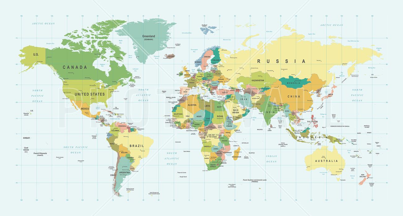 Political World Map