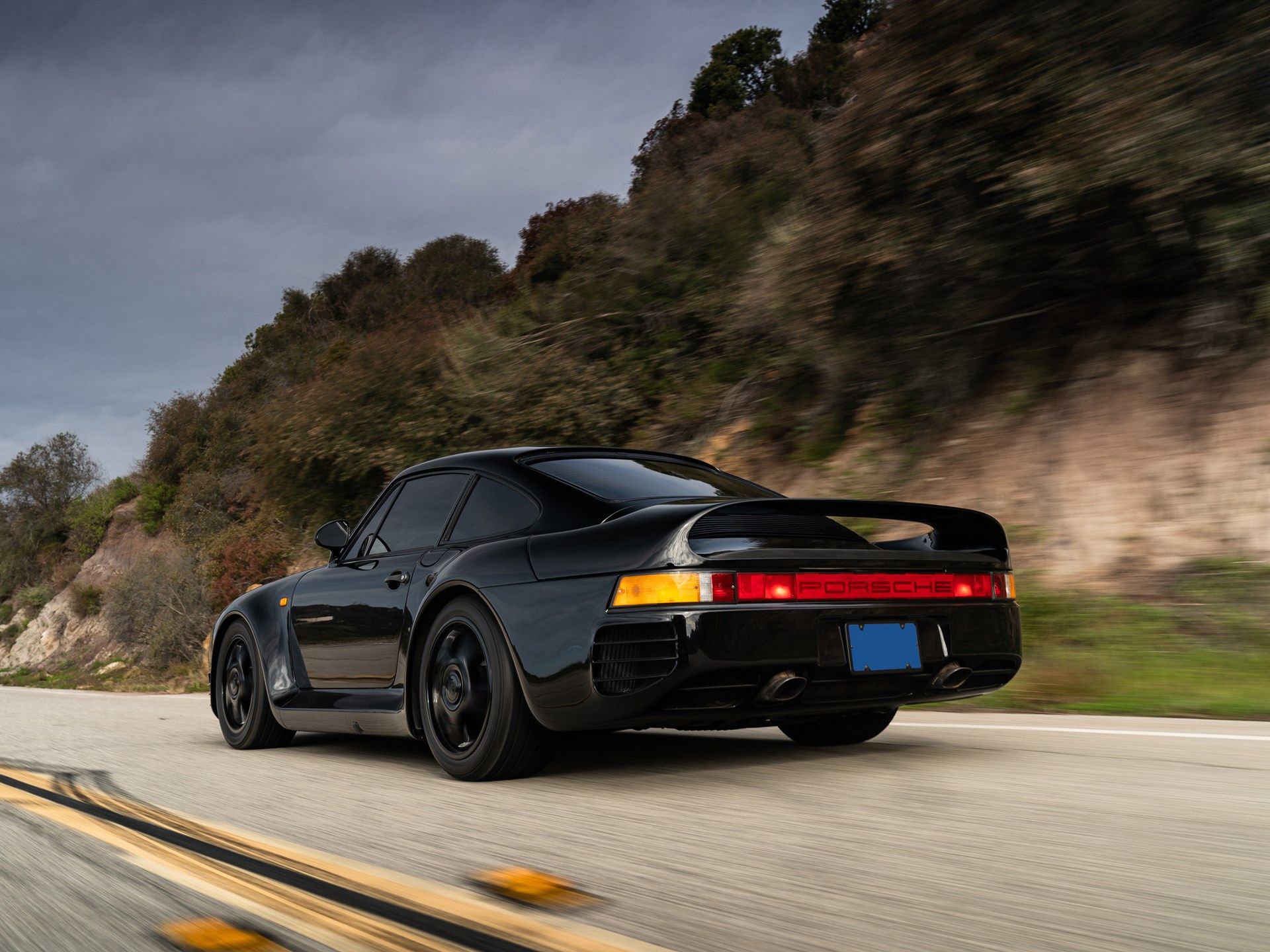 This Porsche 959 is packed with tech, and custom touches