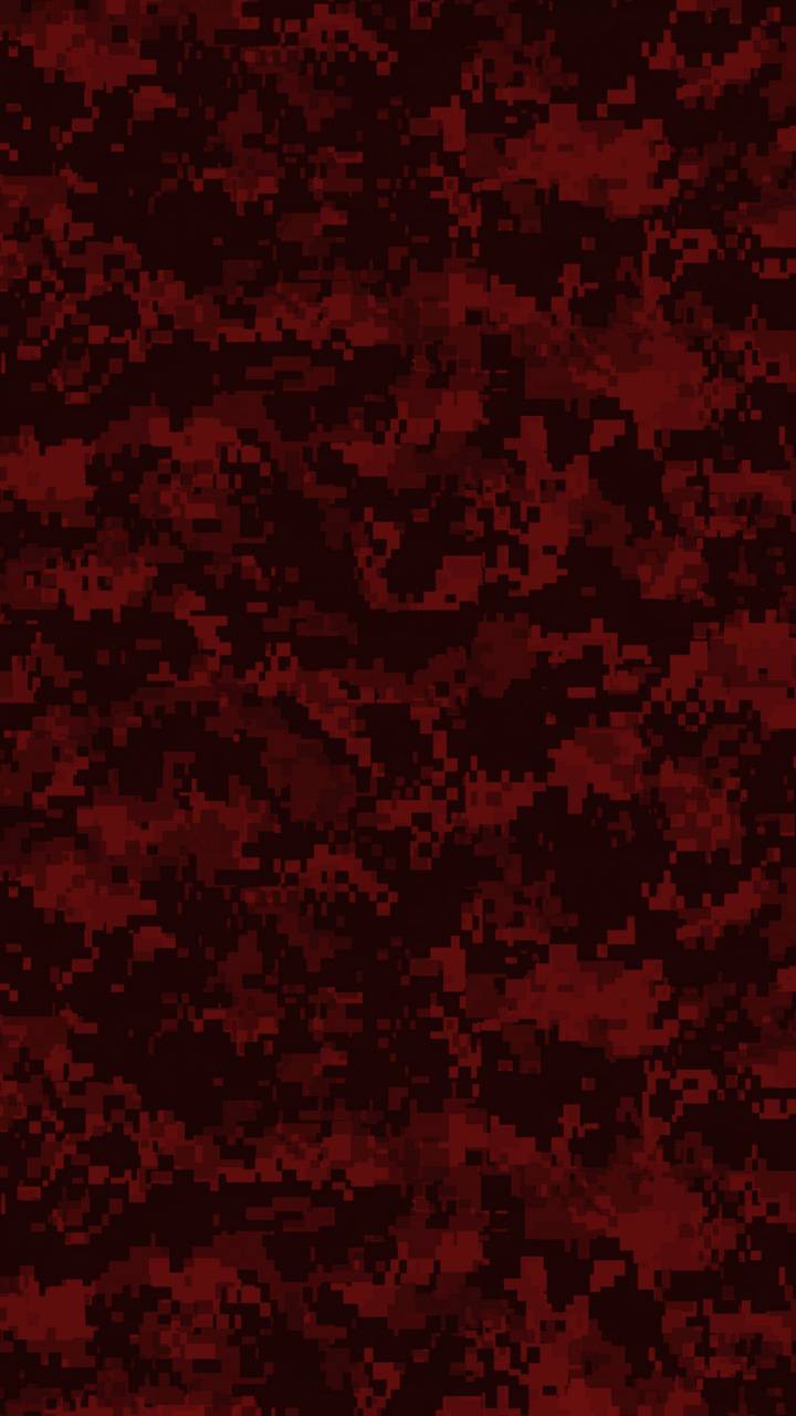Red Camouflage Wallpaper Free HD Wallpaper