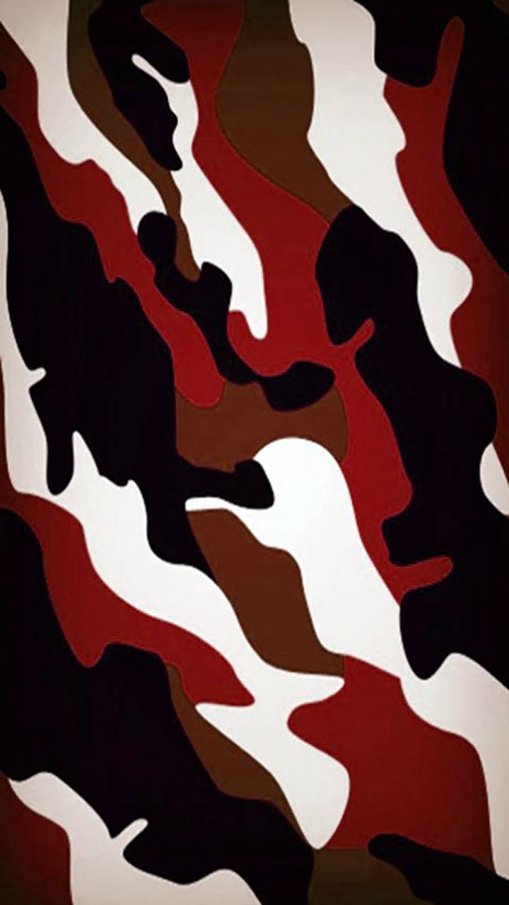 Dark Red Camo wallpaper