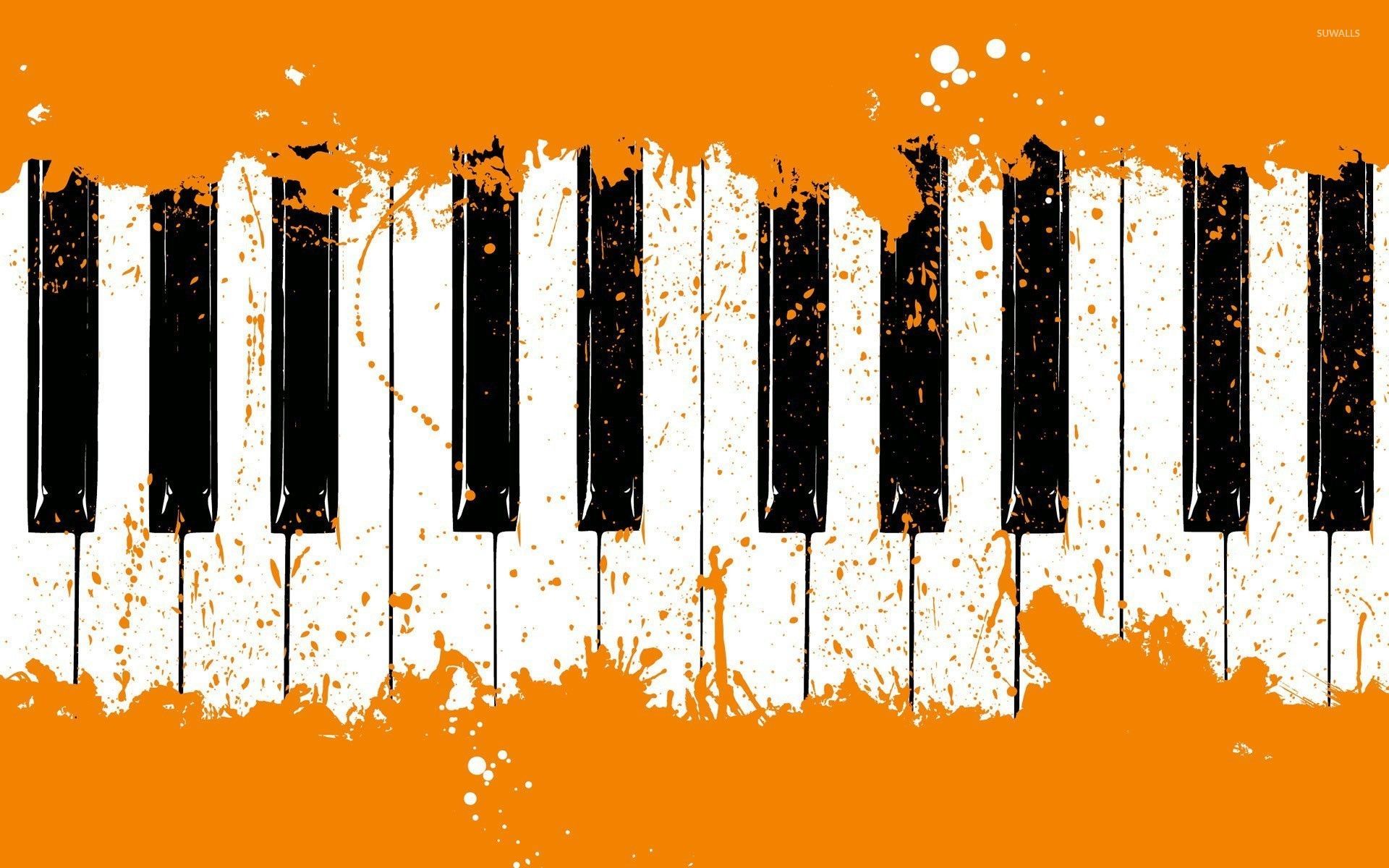 Cool Piano Keys Wallpaper