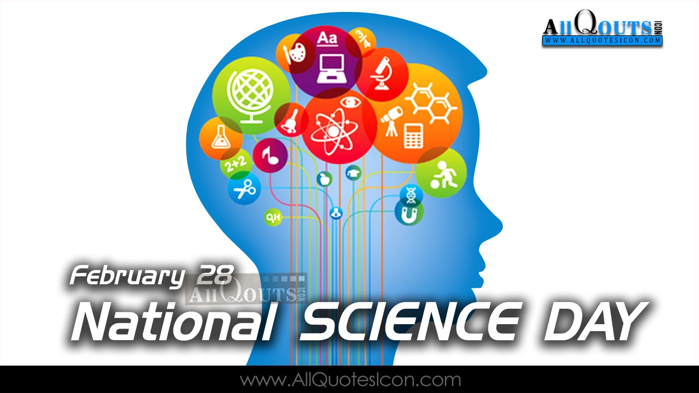 Popular National Science Day Greetings English Quotes Wallpaper February 28 Celebrate Image. Telugu Quotes. Tamil Quotes. Hindi Quotes. English Quotes
