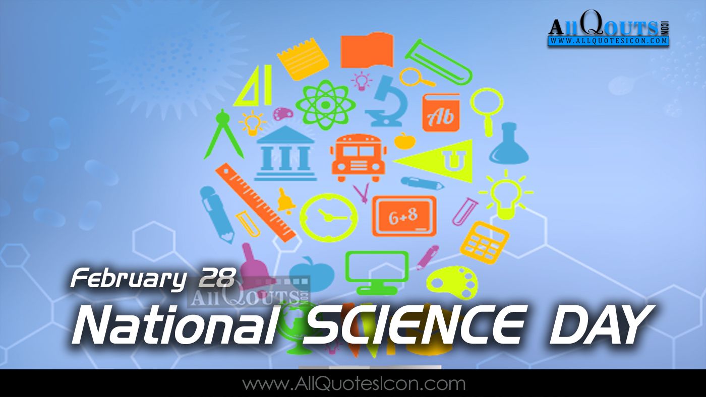 National Science Day Wishes English Quotes HD Wallpaper. Telugu Quotes. Tamil Quotes. Hindi Quotes. English Quotes