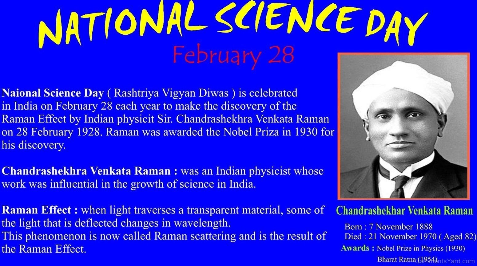 National Science Day Picture, Image, Photo