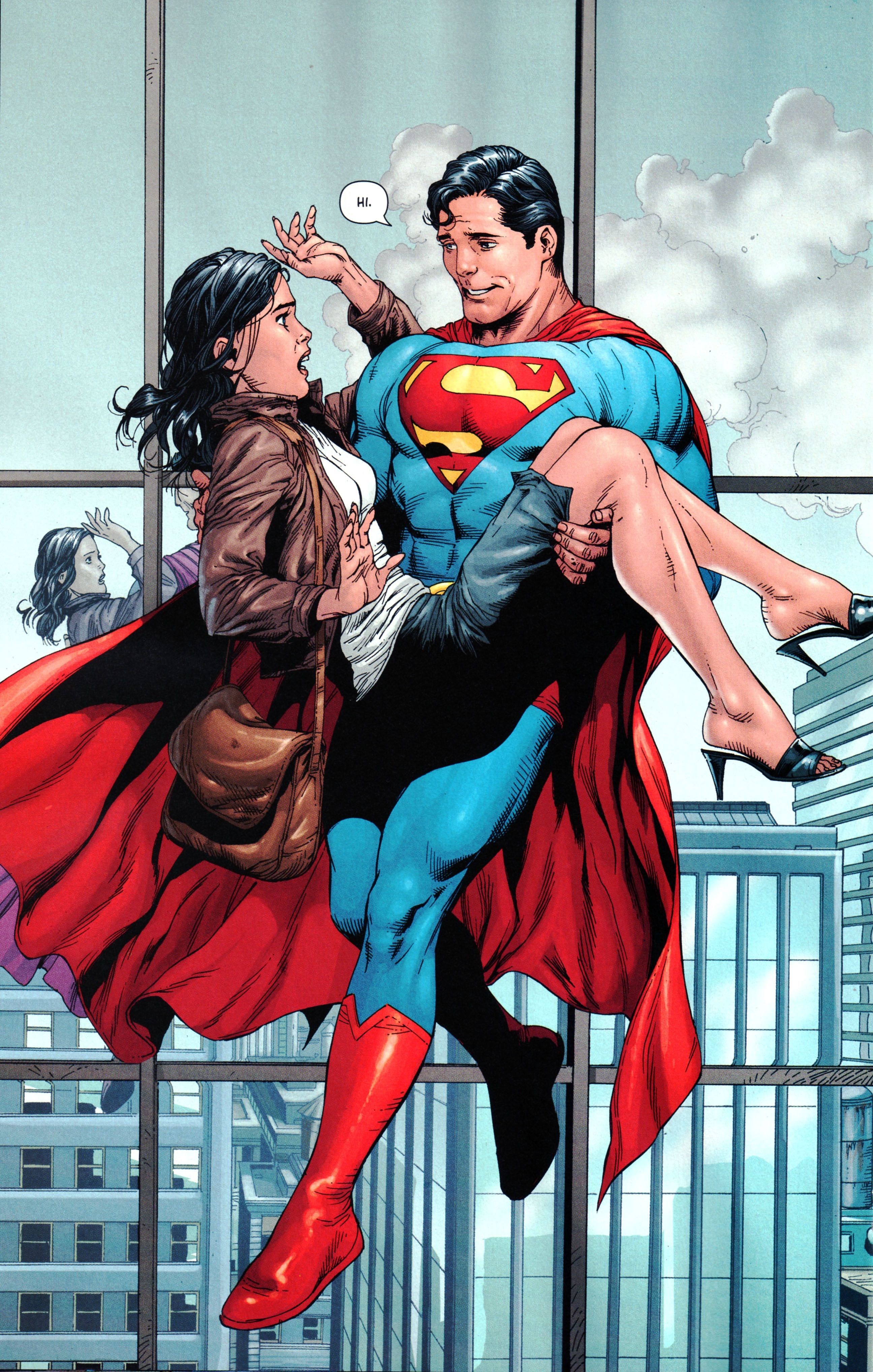 Superman Et Lois (2591×4073). Superman Lois, Superman And Lois Lane, Superman Comic