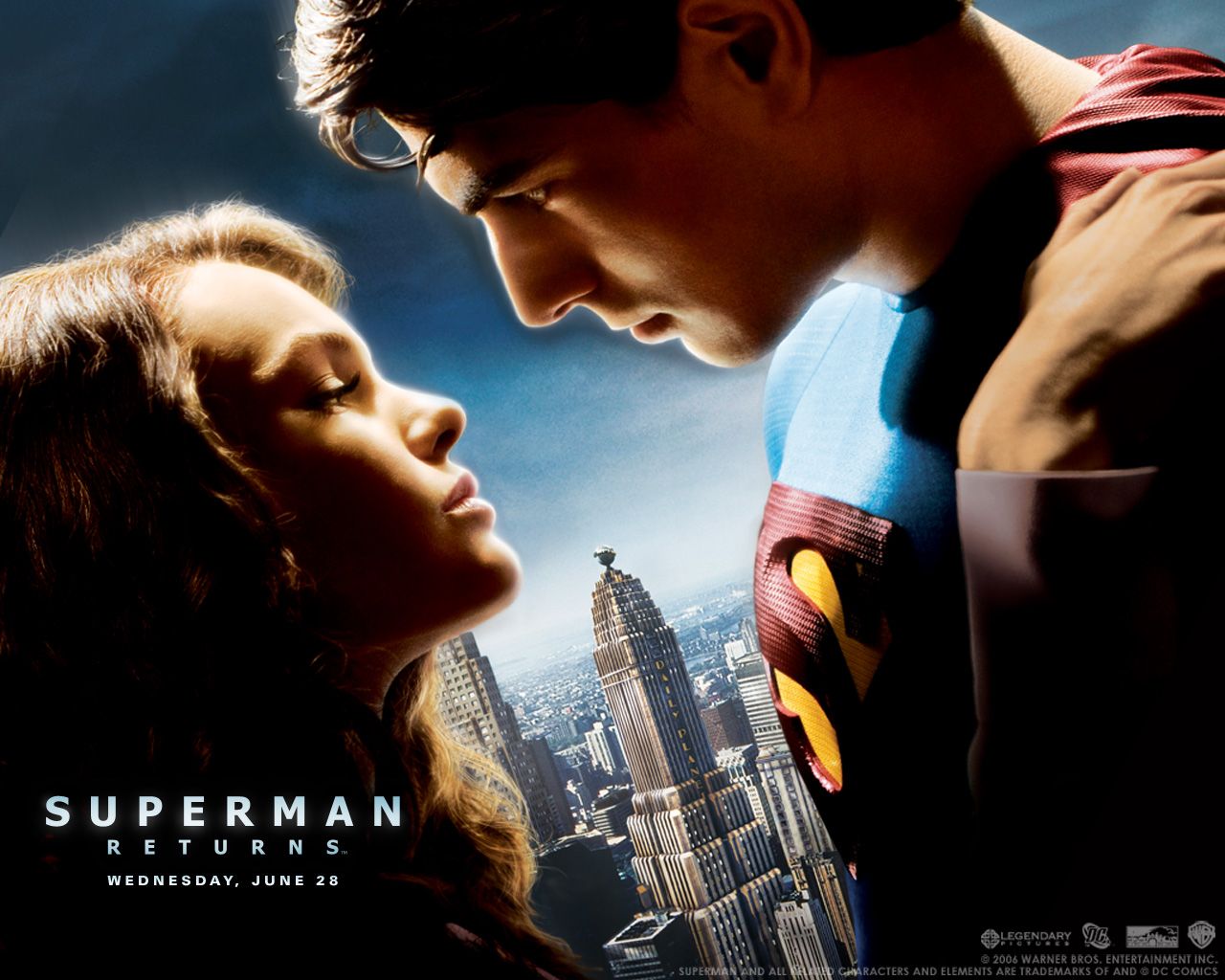 Superman Returns Movie Wallpaper Returns And Lois Wallpaper & Background Download