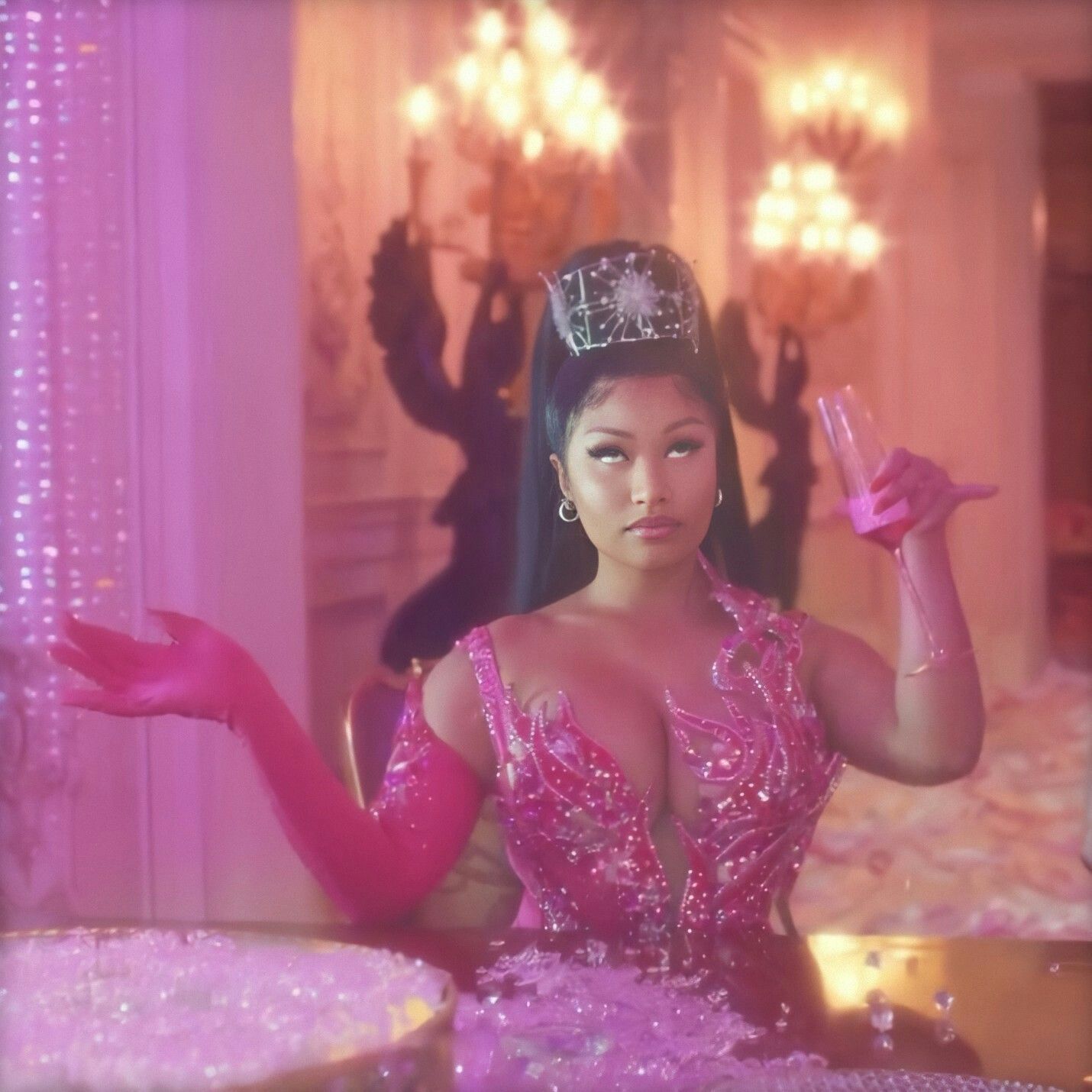 Nicki Minaj. Nicki minaj wallpaper, Pink aesthetic, Pastel pink aesthetic