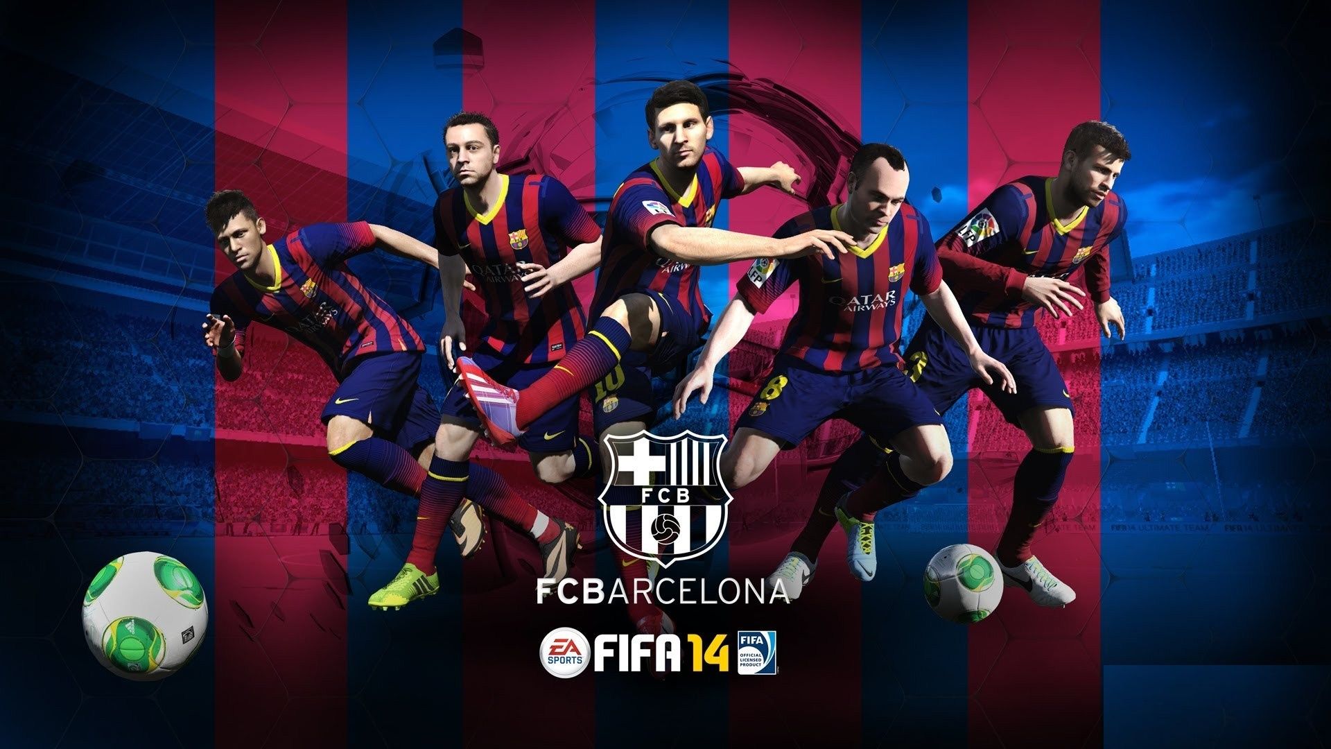 Free FC Barcelona Background