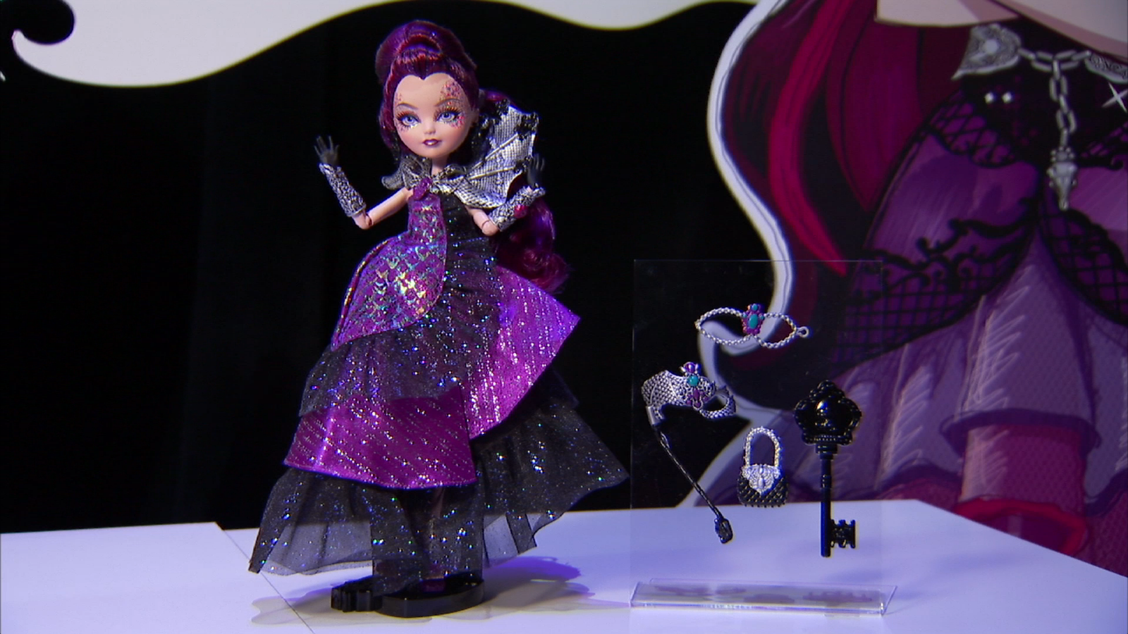 Ever After High Thronecoming Raven Queen. Raye Del Sol