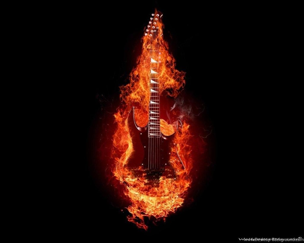 Awesome Bass Guitar Wallpaper Image 22019 HD Picture Guitars On Fire Wallpaper & Background Download